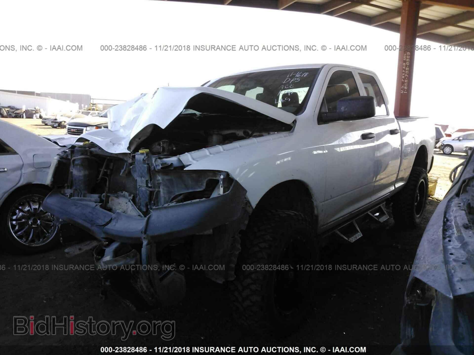 2012 DODGE RAM 1500 - VIN: 1C6RD6FT2CS166293 - Фото 2