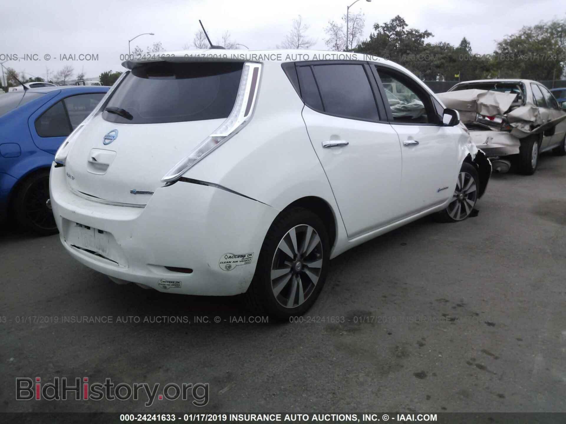 2015 NISSAN LEAF - VIN: 1N4AZ0CP9FC312883 - Фото 4
