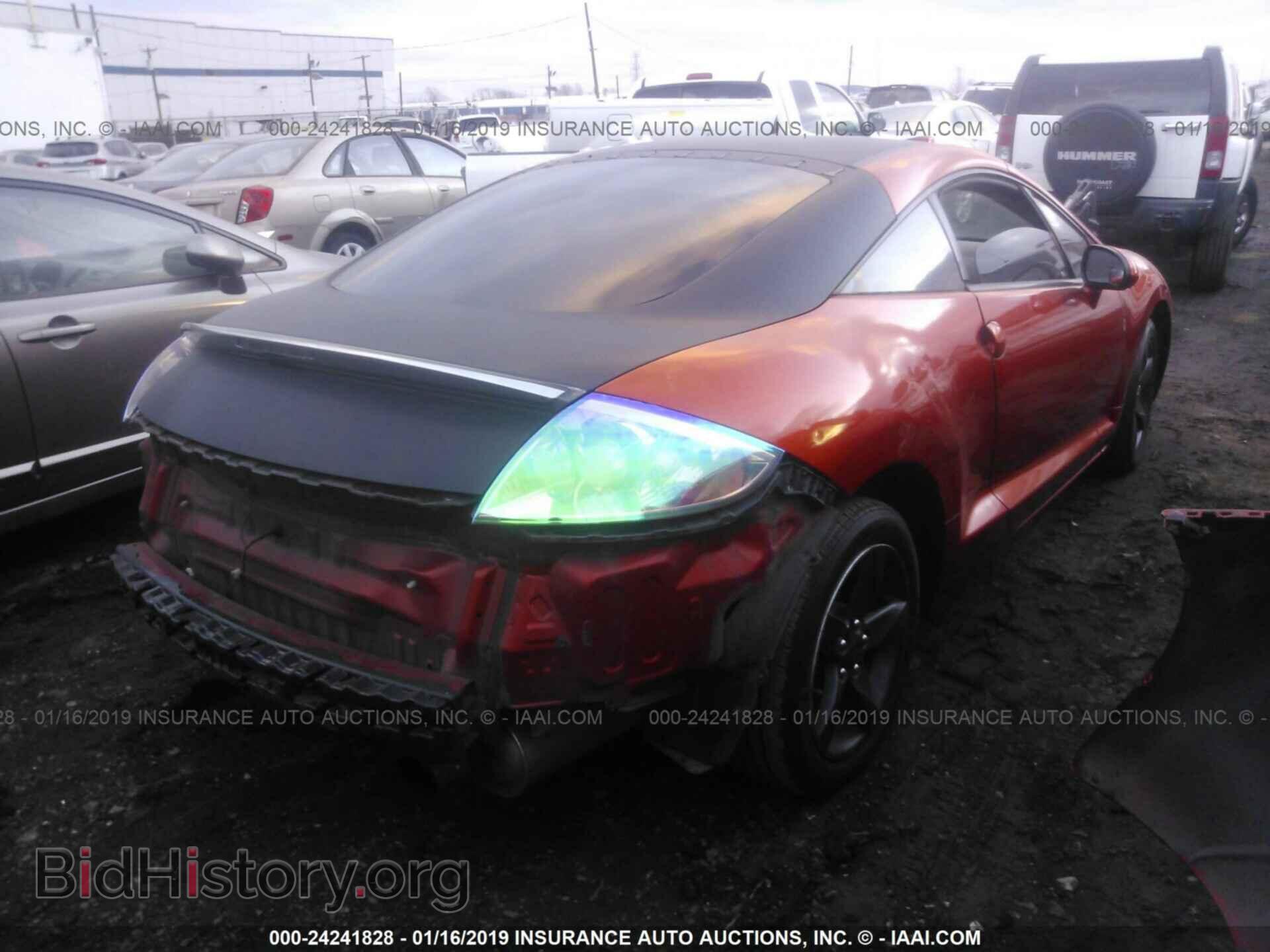 2007 MITSUBISHI ECLIPSE - VIN: 4A3AK24F17E063384 - Фото 4