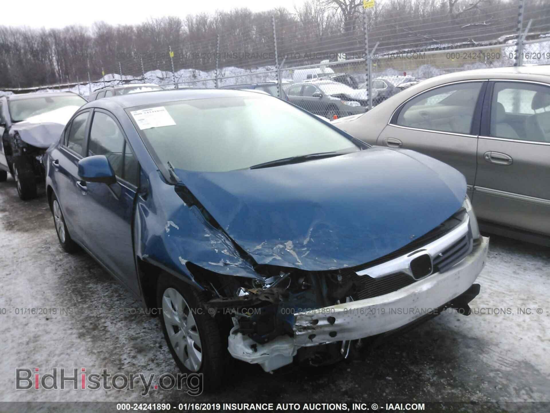 Photo 19XFB2F52CE015985 - HONDA CIVIC 2012