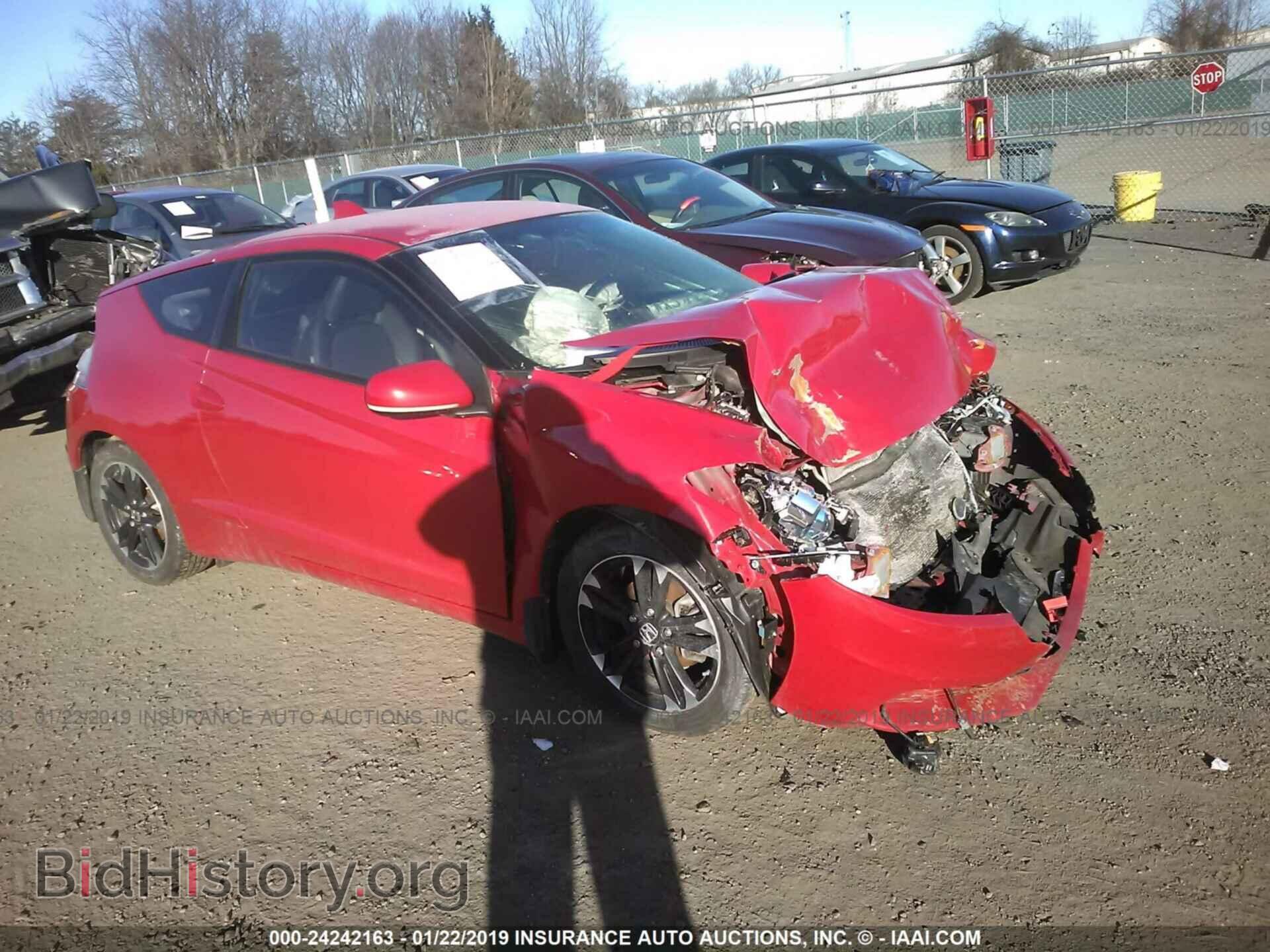 Фотография JHMZF1D62FS000118 - HONDA CR-Z 2015