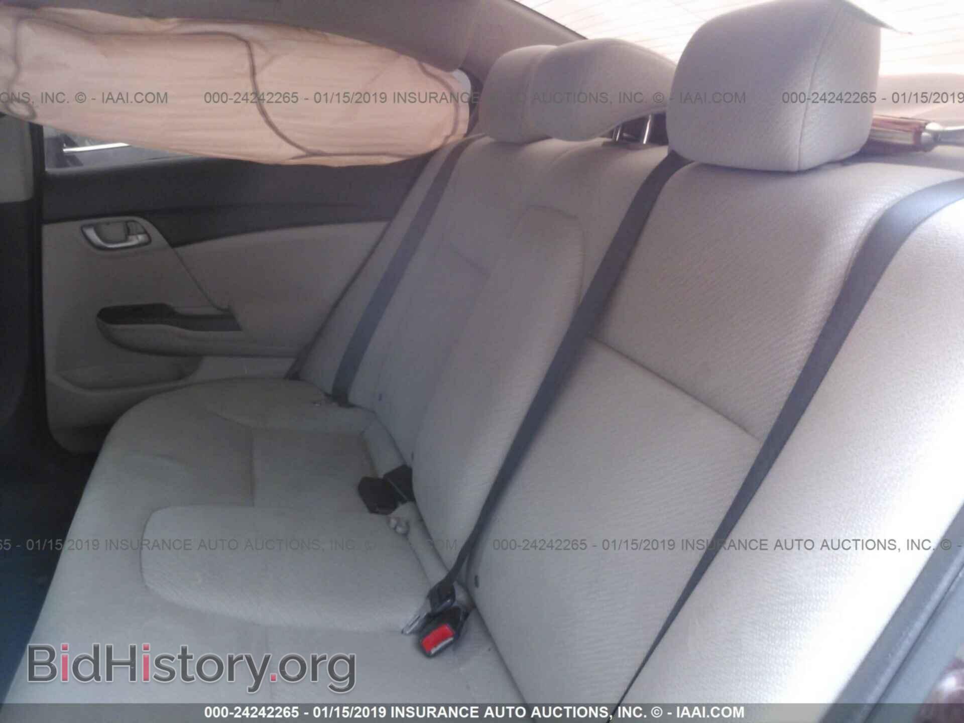 2013 HONDA CIVIC - VIN: 19XFB2F56DE237074 - Фото 8