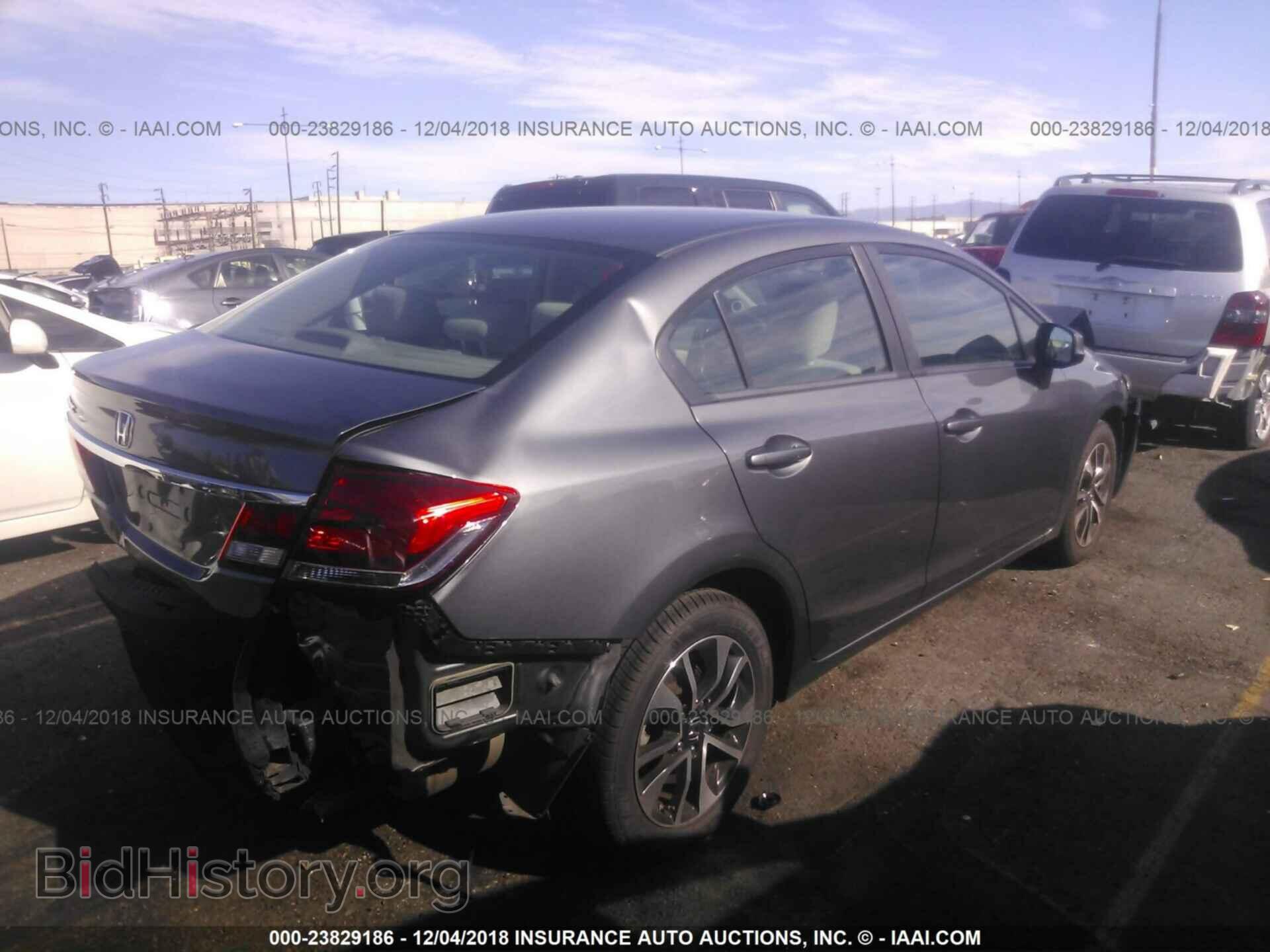 2013 HONDA CIVIC - VIN: 19XFB2F84DE265837 - Фото 4