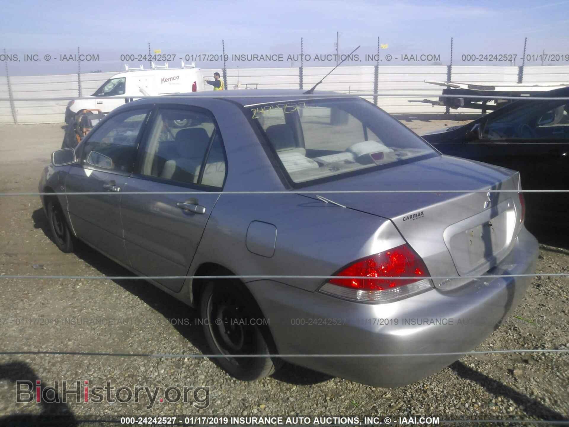 2005 MITSUBISHI LANCER - VIN: JA3AJ26E75U049579 - Фото 3