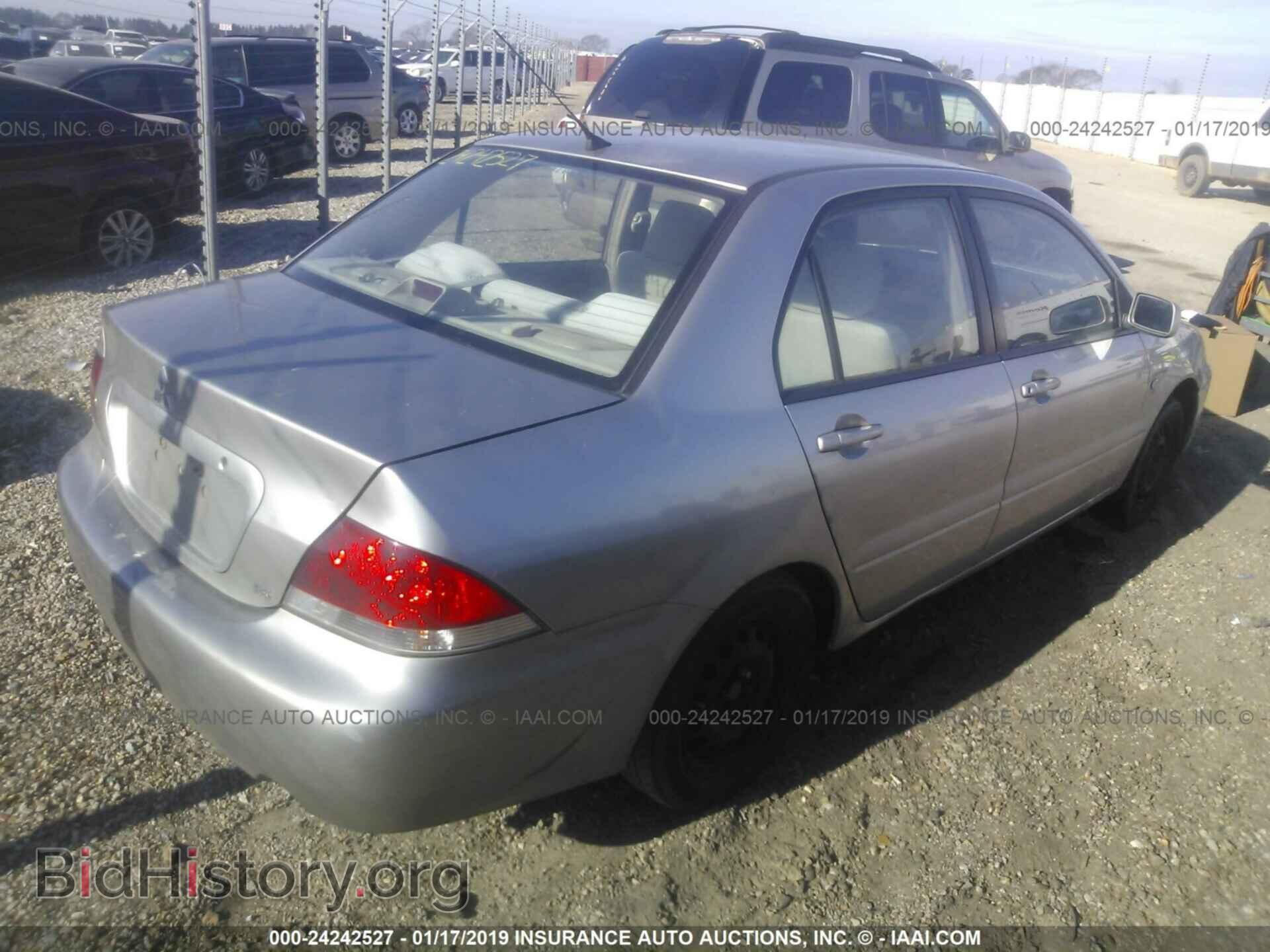 2005 MITSUBISHI LANCER - VIN: JA3AJ26E75U049579 - Фото 4