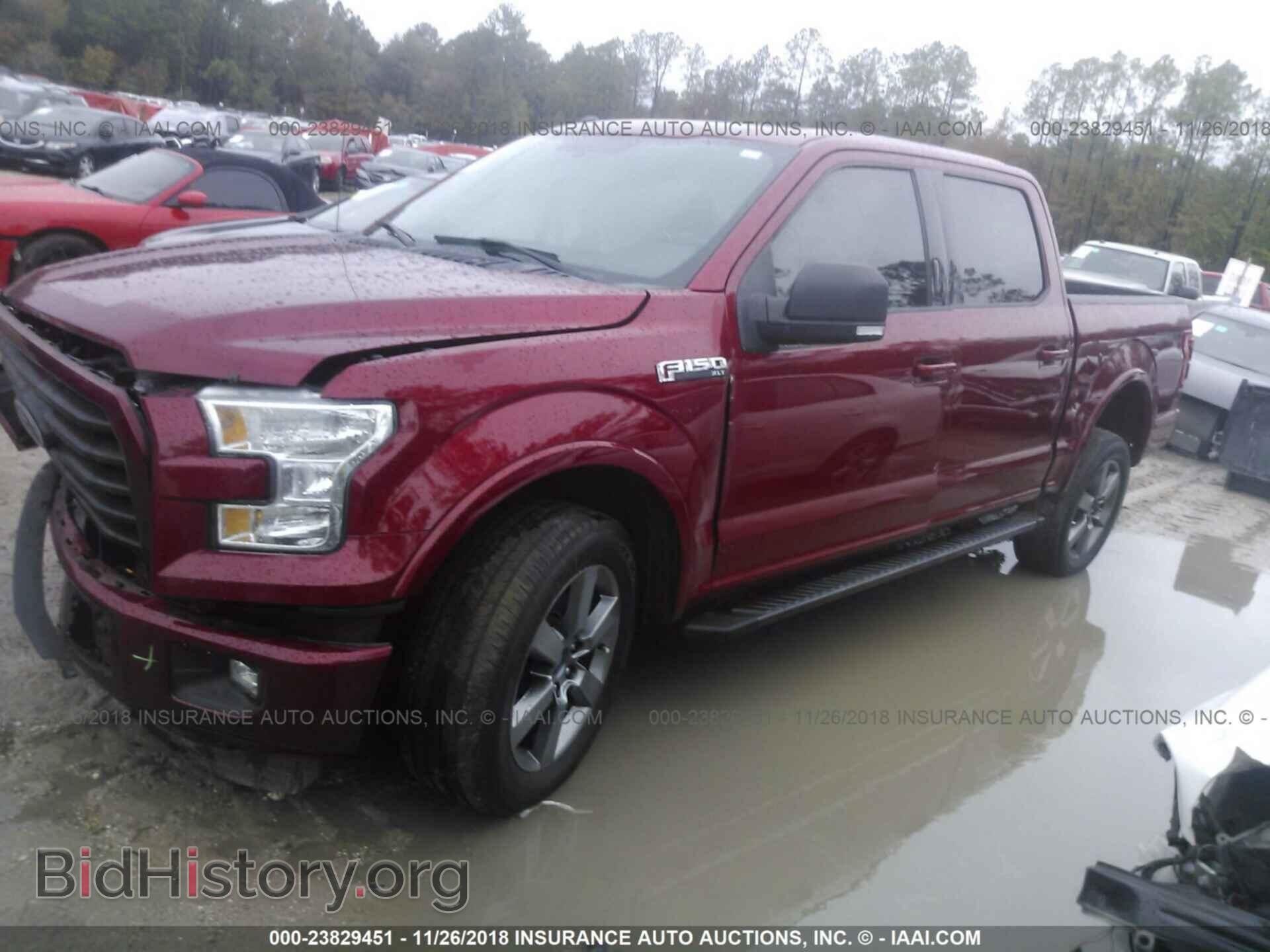 2016 FORD F150 - VIN: 1FTEW1CF3GKF76433 - Фото 2
