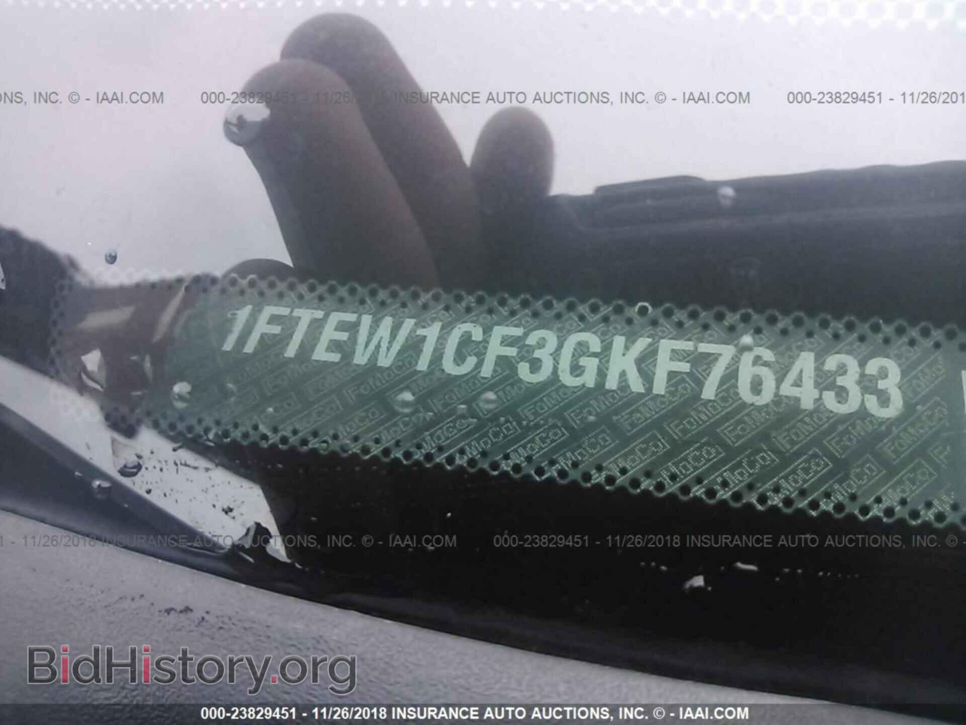 2016 FORD F150 - VIN: 1FTEW1CF3GKF76433 - Фото 9