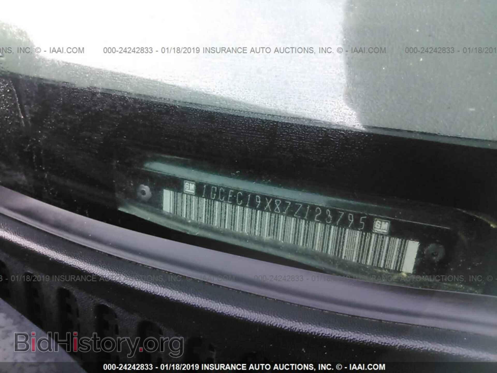 2007 CHEVROLET SILVERADO - VIN: 1GCEC19X87Z123795 - Фото 9