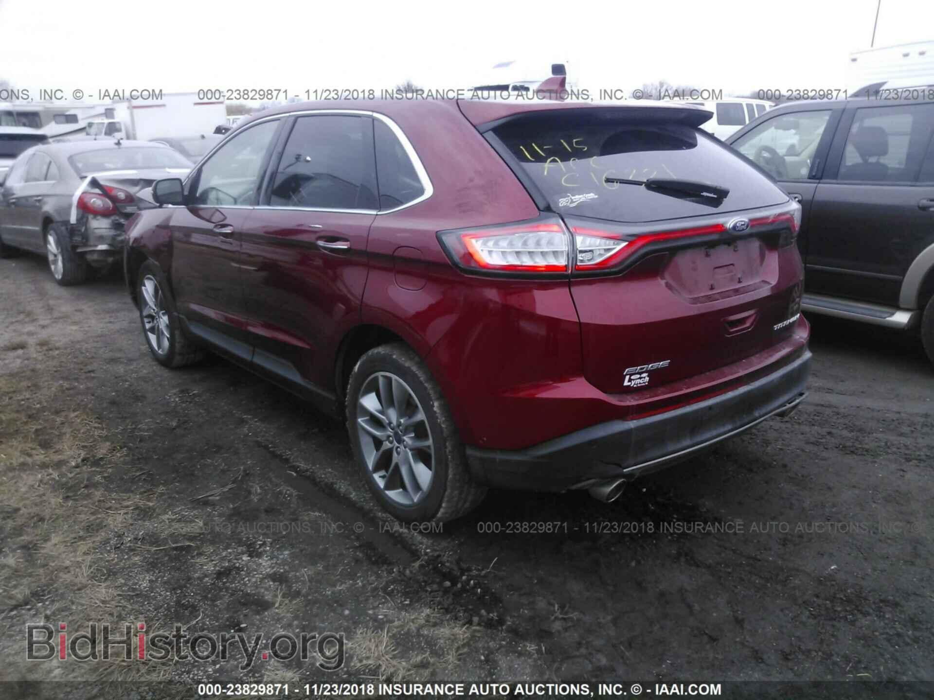 2015 FORD EDGE - VIN: 2FMPK3K82FBC16321 - Фото 3