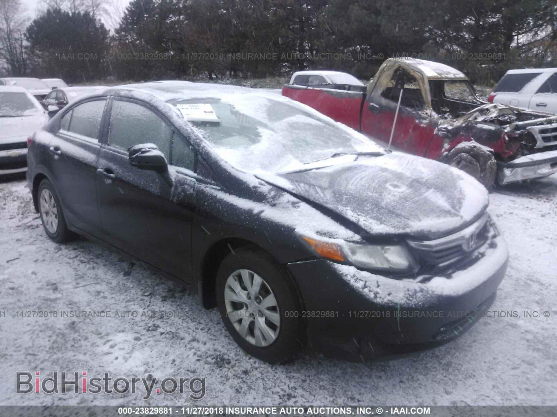 Photo 19XFB2F52CE104813 - HONDA CIVIC 2012
