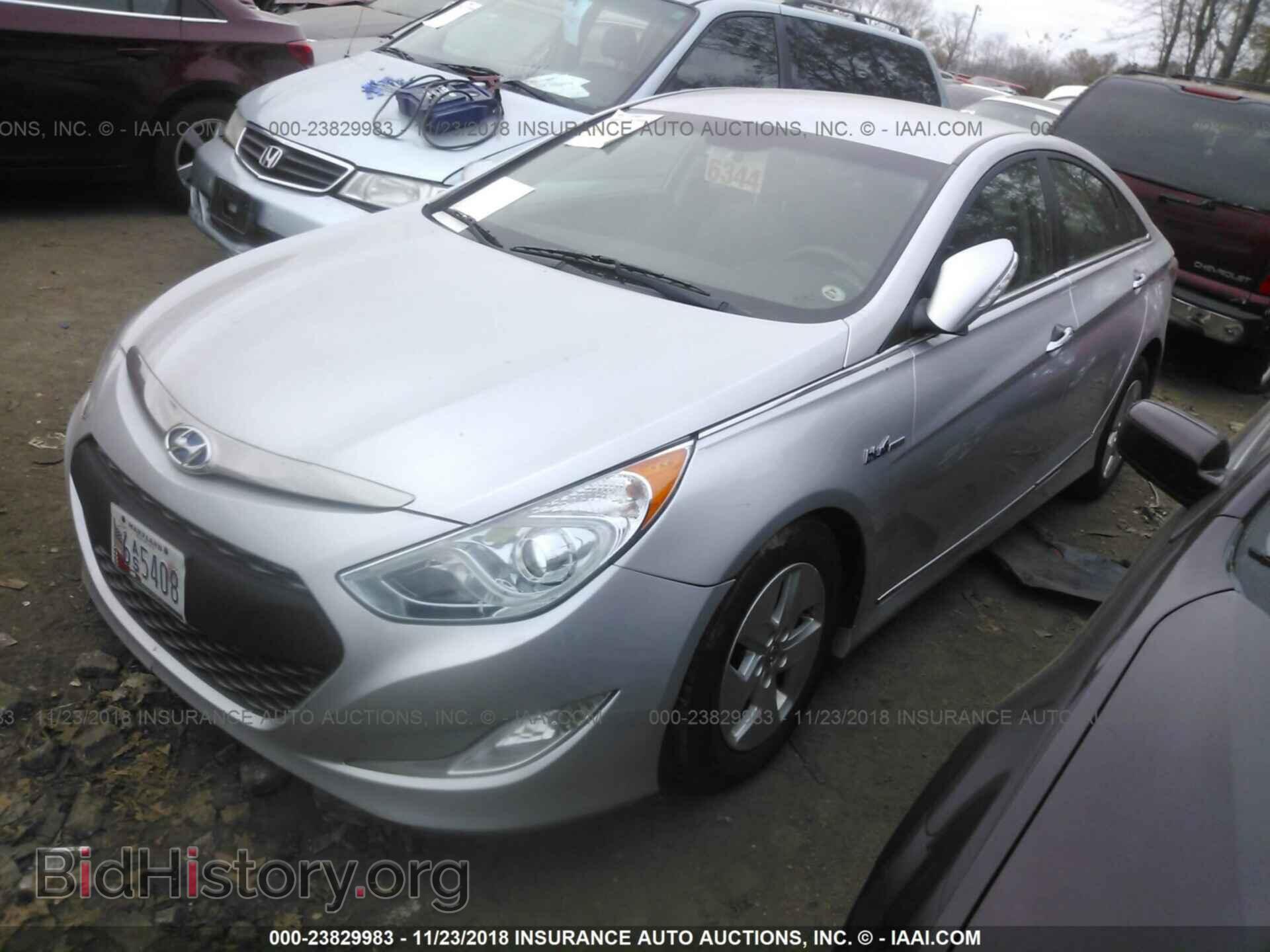 2012 HYUNDAI SONATA - VIN: KMHEC4A42CA025675 - Фото 2