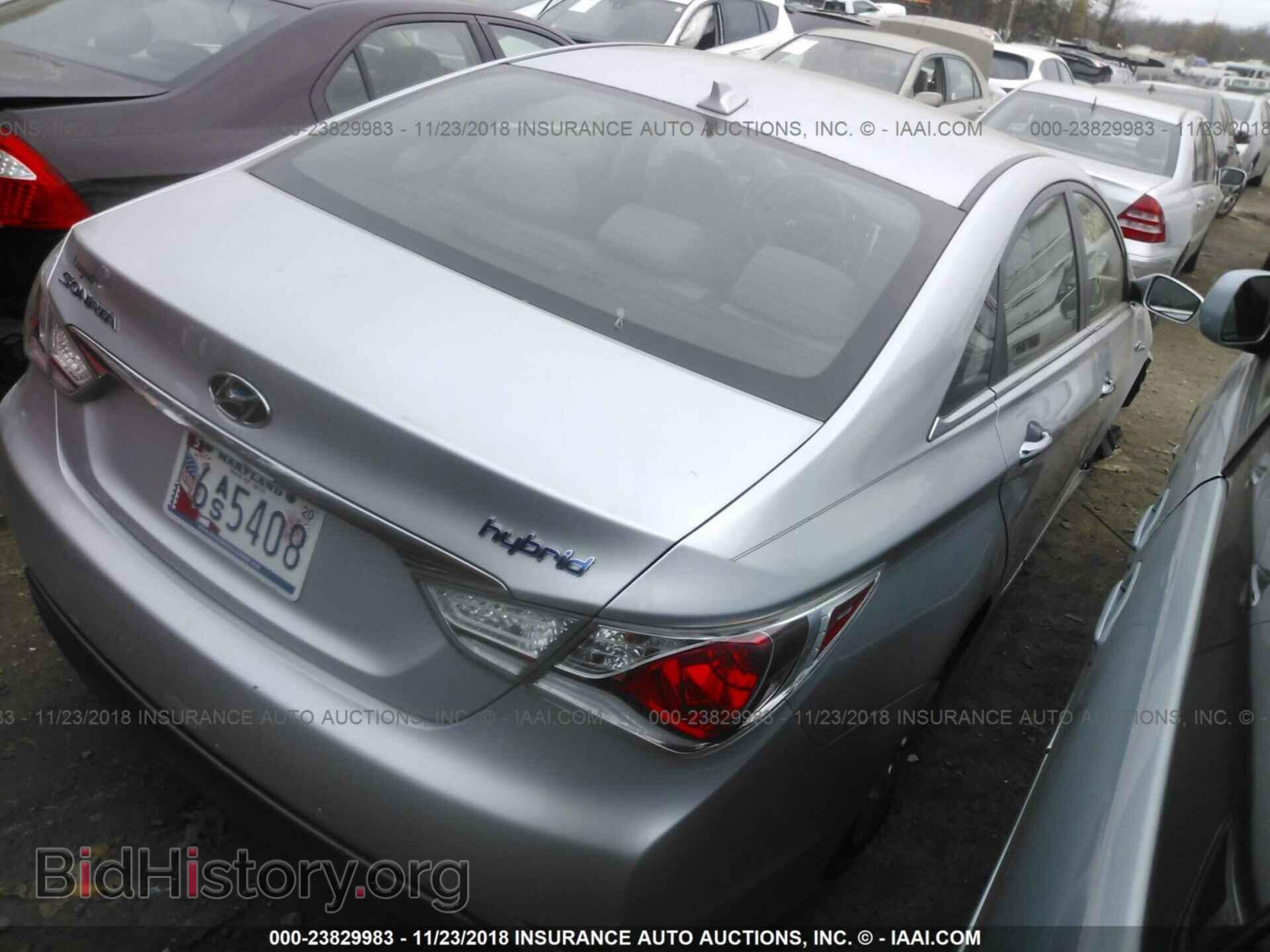 2012 HYUNDAI SONATA - VIN: KMHEC4A42CA025675 - Фото 4