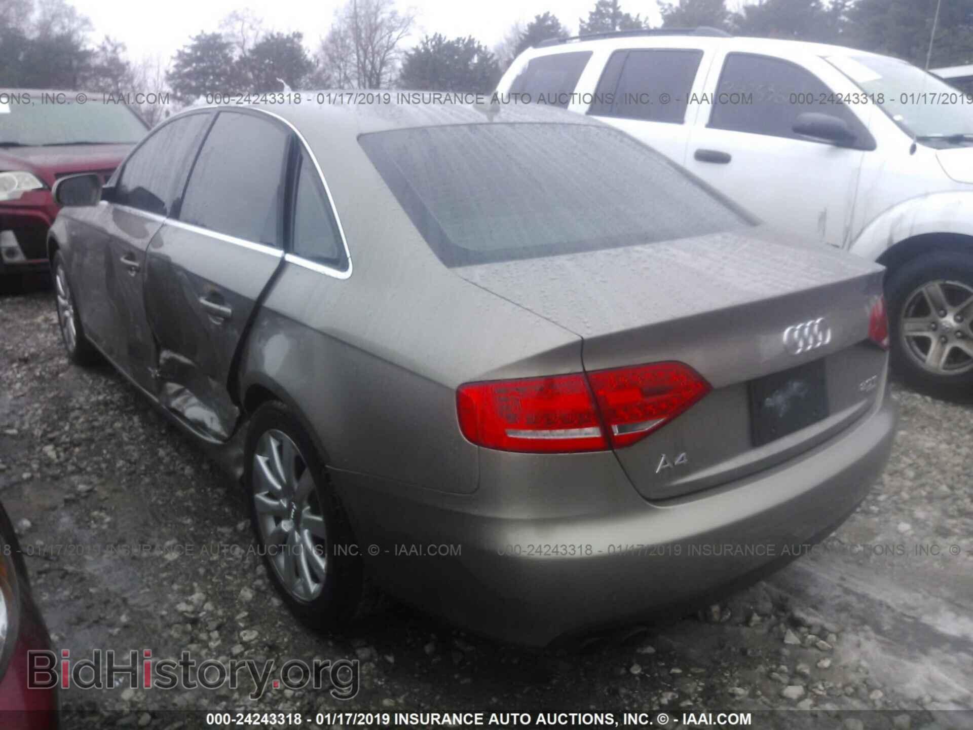 2010 AUDI A4 - VIN: WAUFFAFL4AN035206 - Фото 3