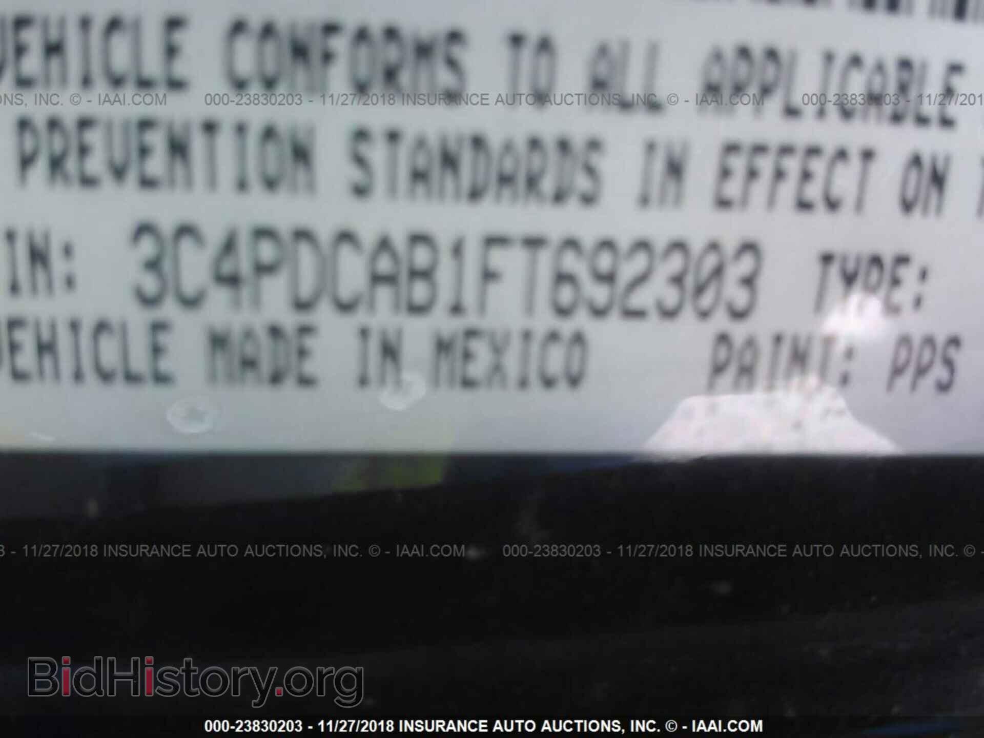 2015 DODGE JOURNEY - VIN: 3C4PDCAB1FT692303 - Фото 9