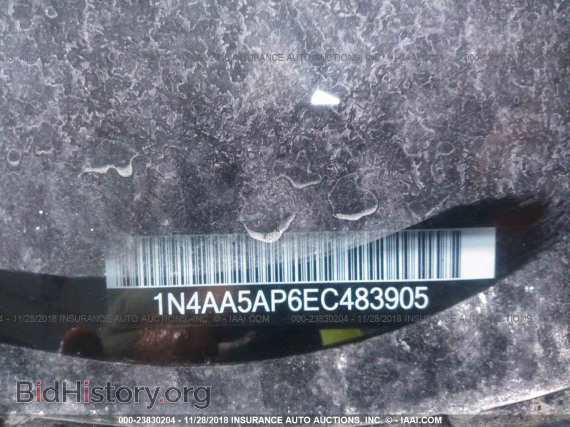 2014 NISSAN MAXIMA - VIN: 1N4AA5AP6EC483905 - Фото 9