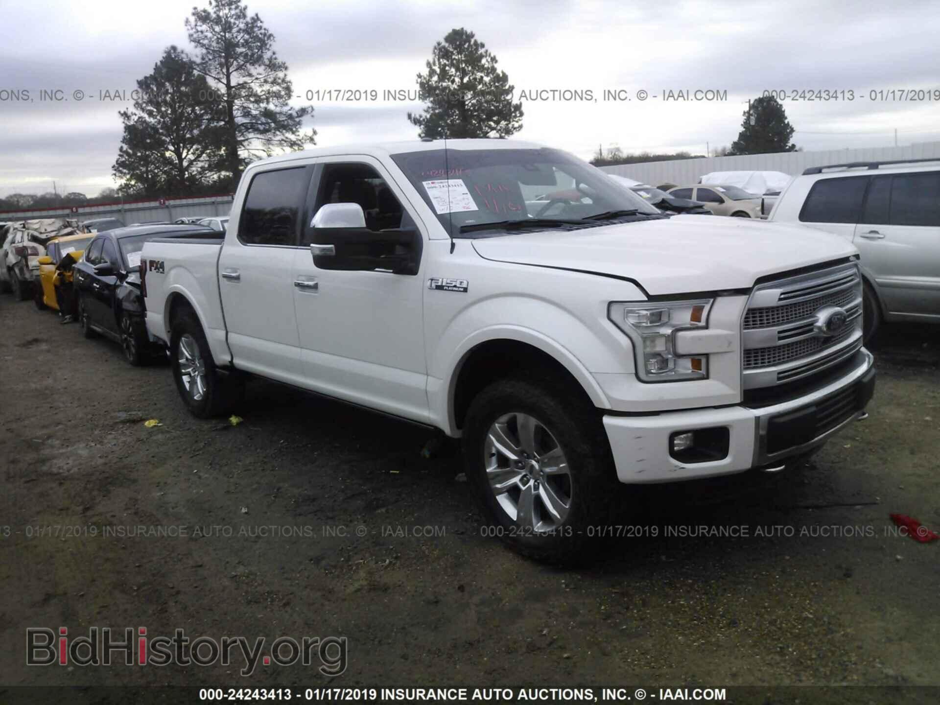 Фотография 1FTEW1EFXFFB11782 - FORD F150 2015