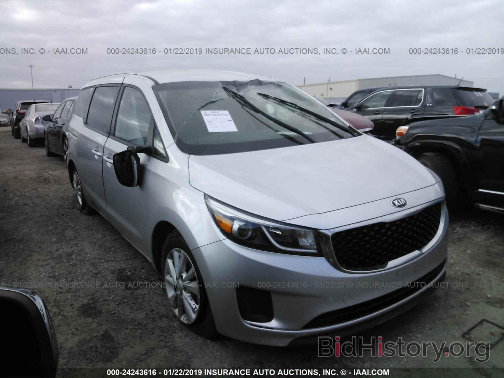 Photo KNDMB5C19G6163251 - KIA SEDONA 2016