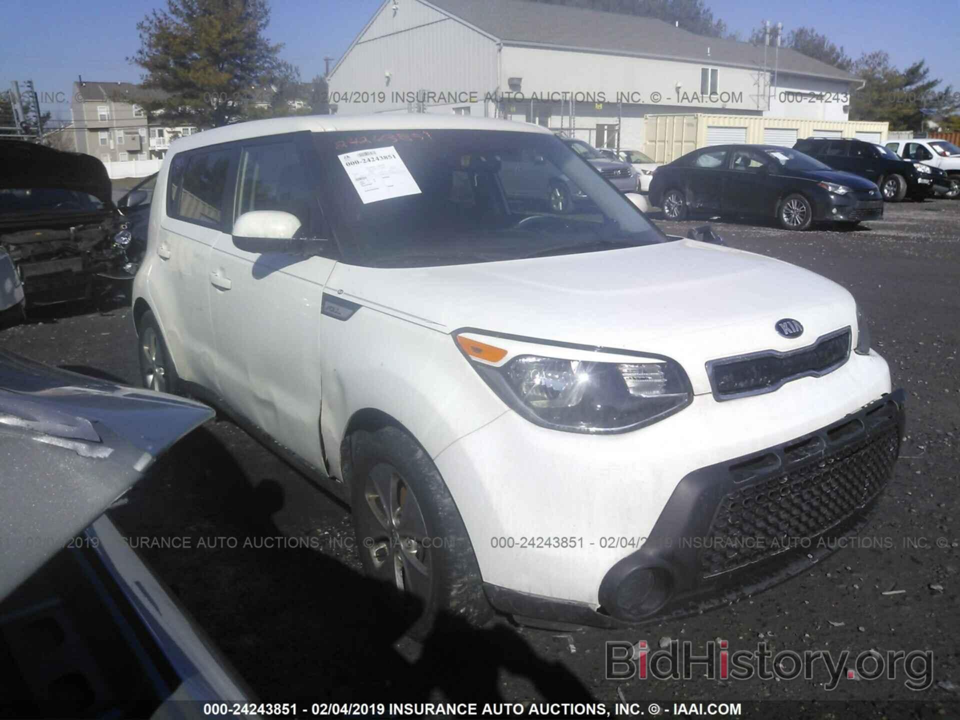 Photo KNDJN2A27G7251262 - KIA SOUL 2016