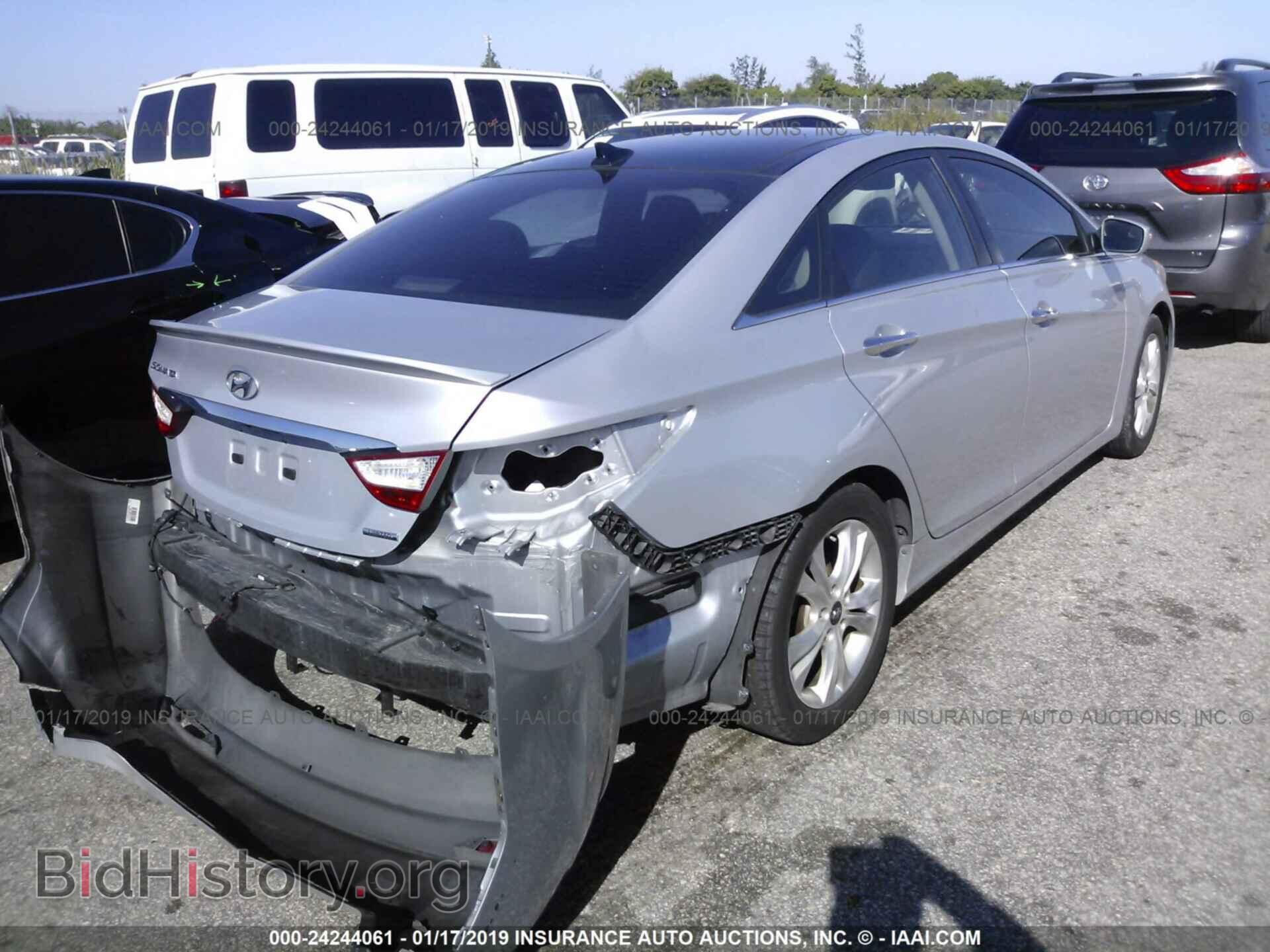 2012 HYUNDAI SONATA - VIN: 5NPEC4AC6CH464382 - Фото 4