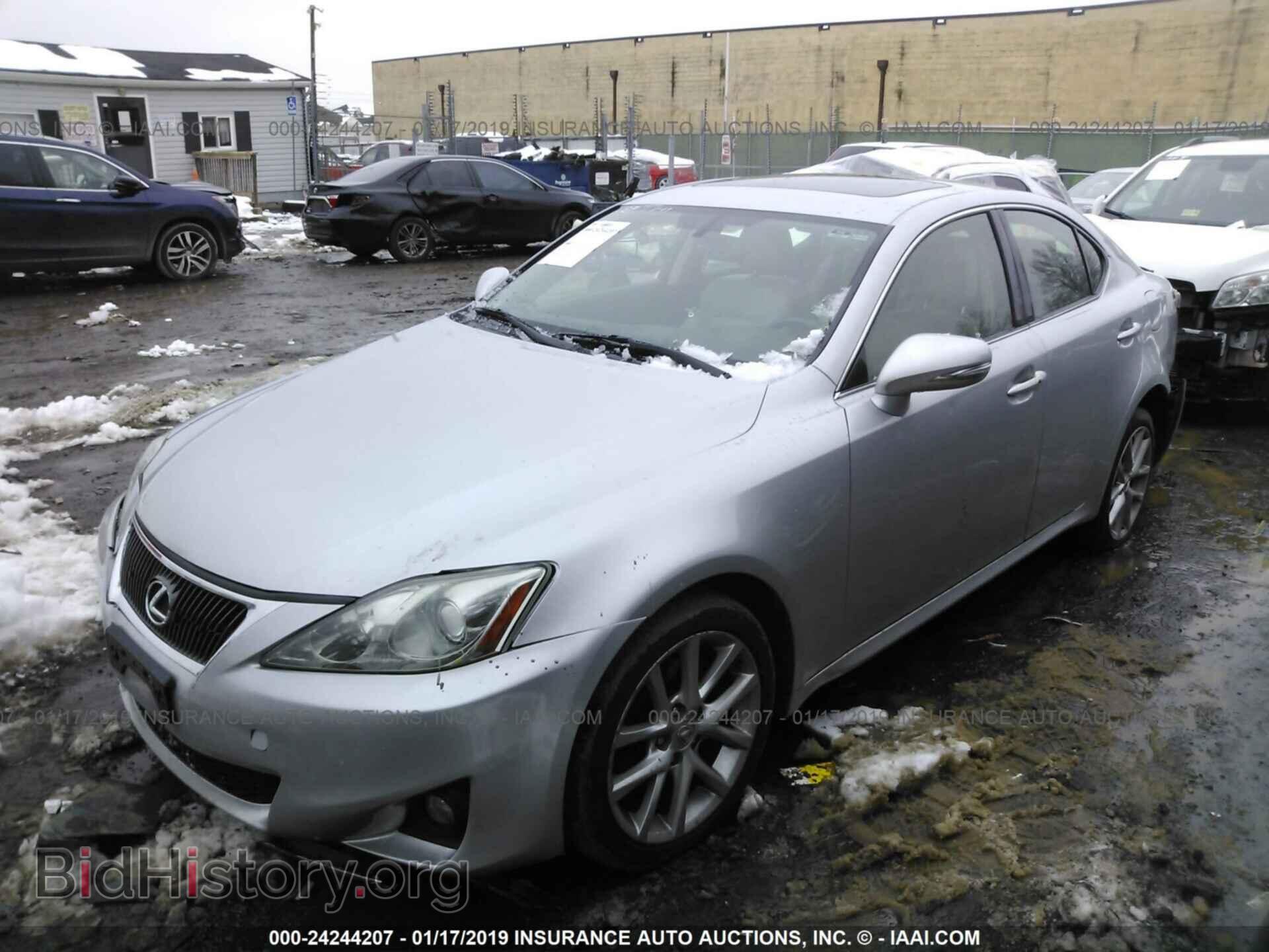 2012 LEXUS IS - VIN: JTHCF5C24C2035895 - Photo 2