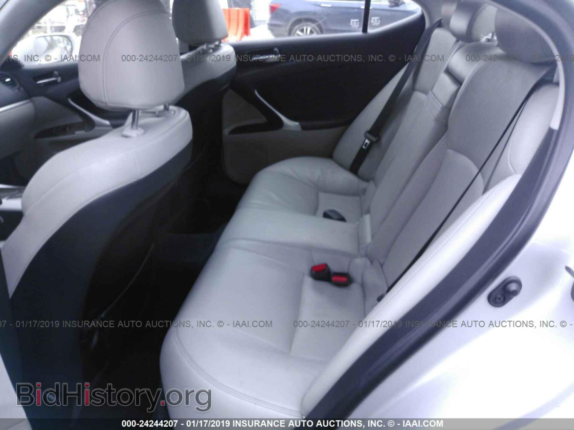 2012 LEXUS IS - VIN: JTHCF5C24C2035895 - Photo 8
