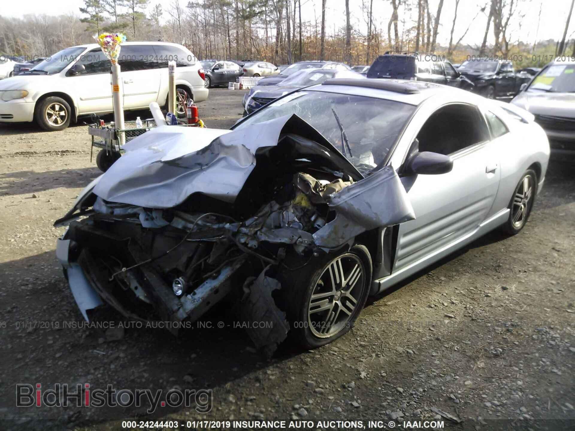 2003 MITSUBISHI ECLIPSE - VIN: 4A3AC74H53E034511 - Photo 2