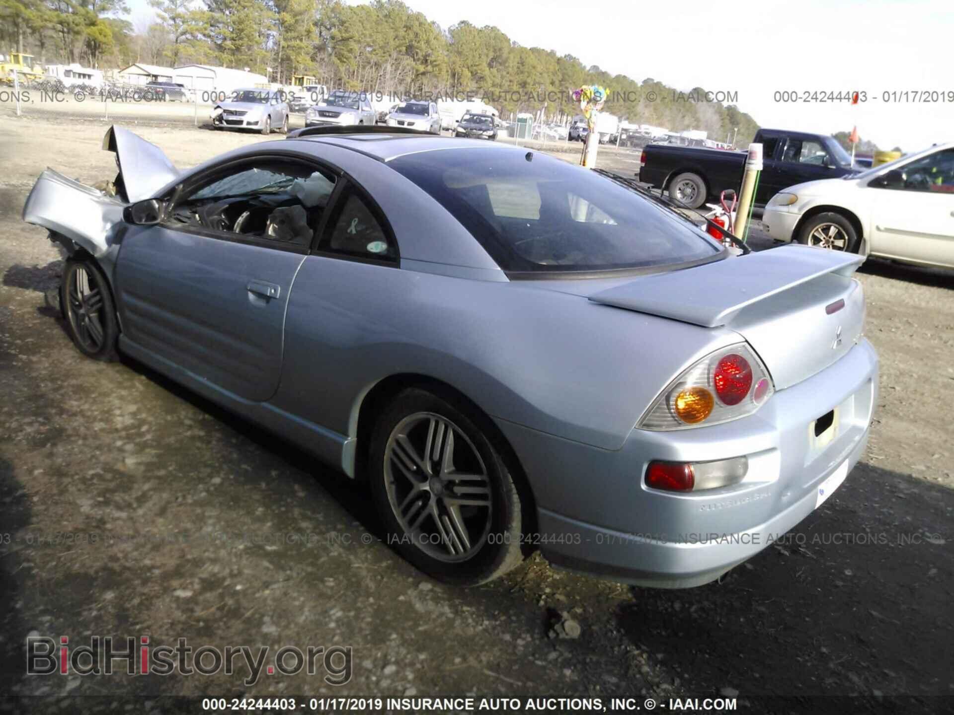2003 MITSUBISHI ECLIPSE - VIN: 4A3AC74H53E034511 - Photo 3