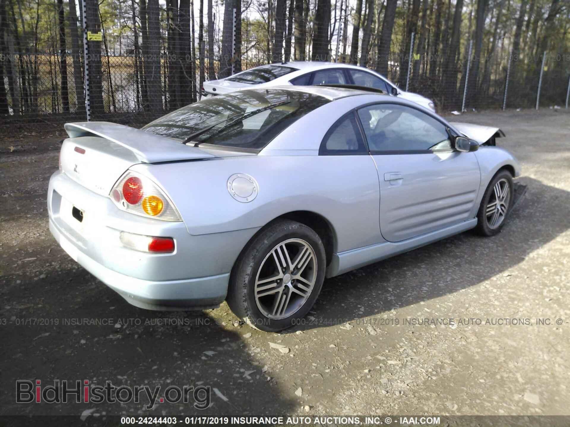 2003 MITSUBISHI ECLIPSE - VIN: 4A3AC74H53E034511 - Photo 4