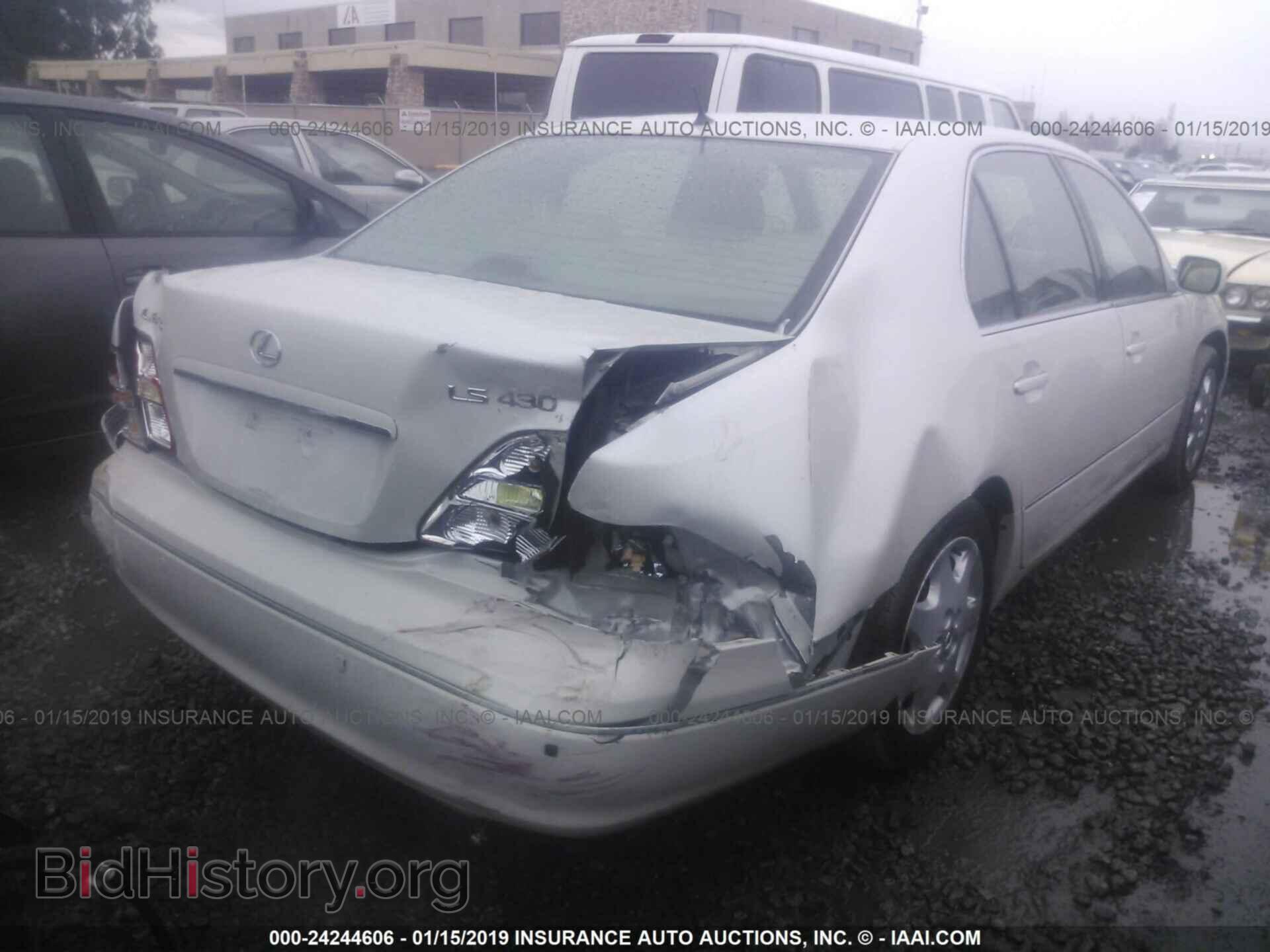 2003 LEXUS LS - VIN: JTHBN30F930105753 - Фото 4