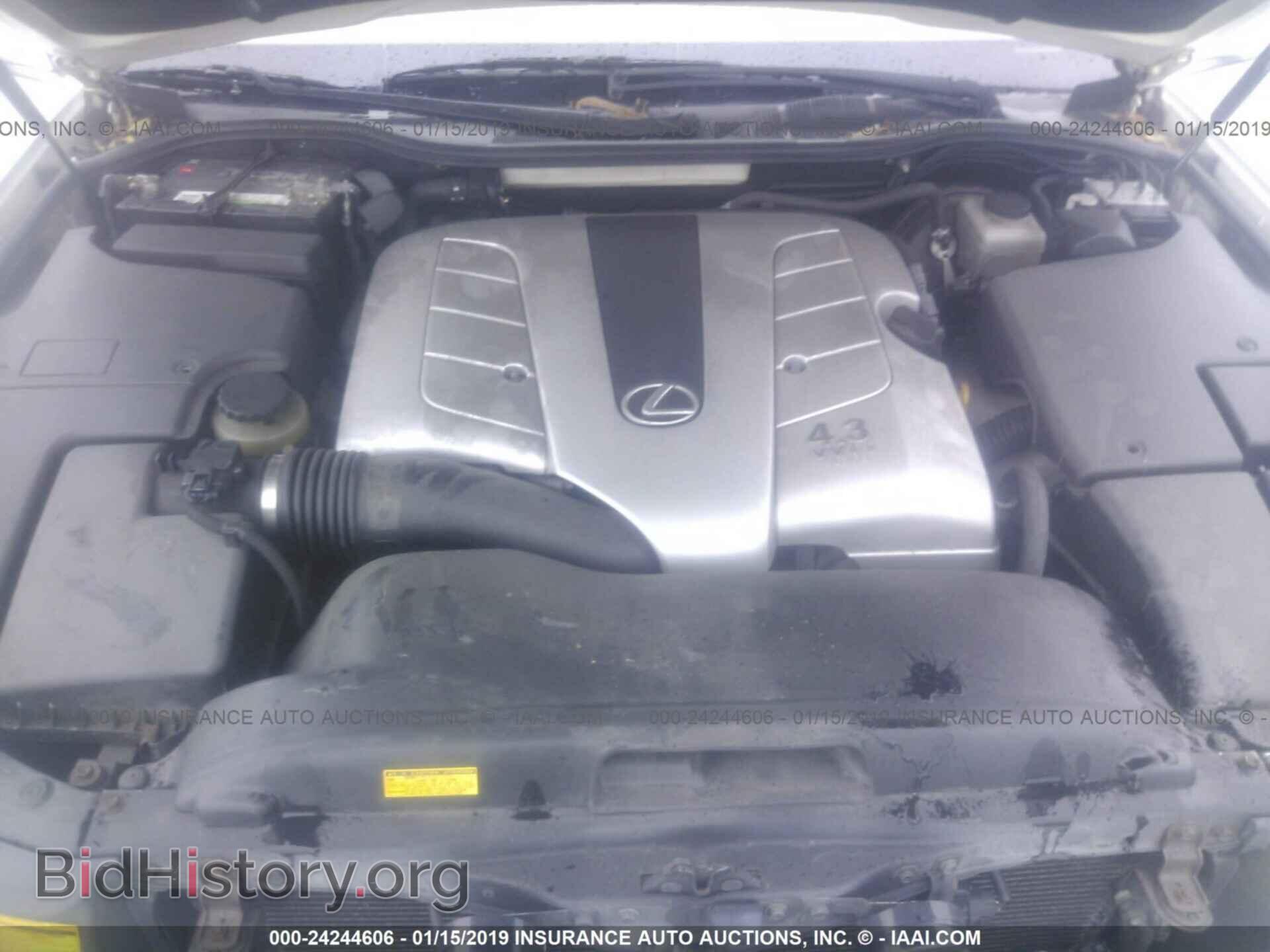 2003 LEXUS LS - VIN: JTHBN30F930105753 - Фото 10