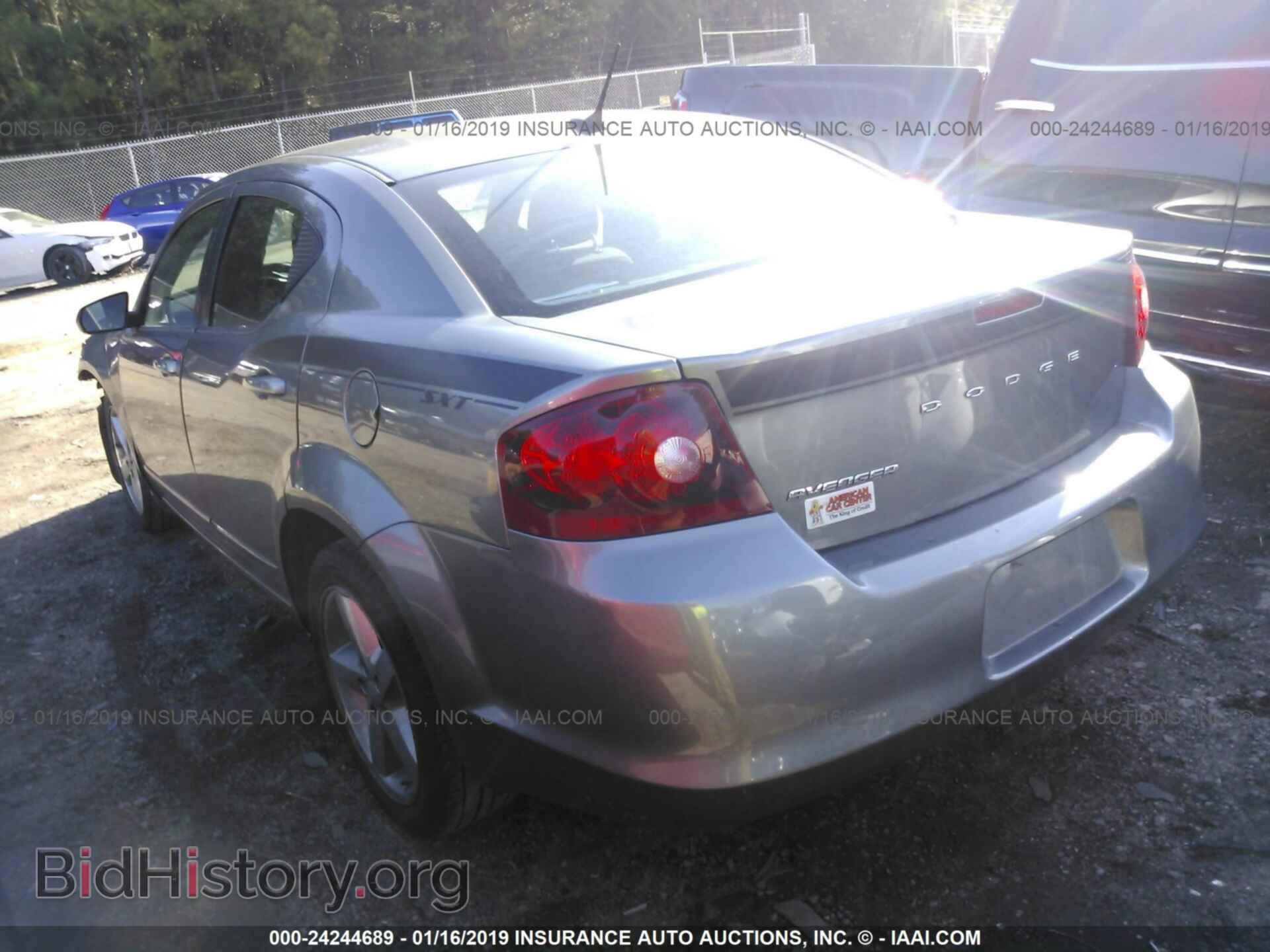 2012 DODGE AVENGER - VIN: 1C3CDZAB2CN185346 - Photo 3
