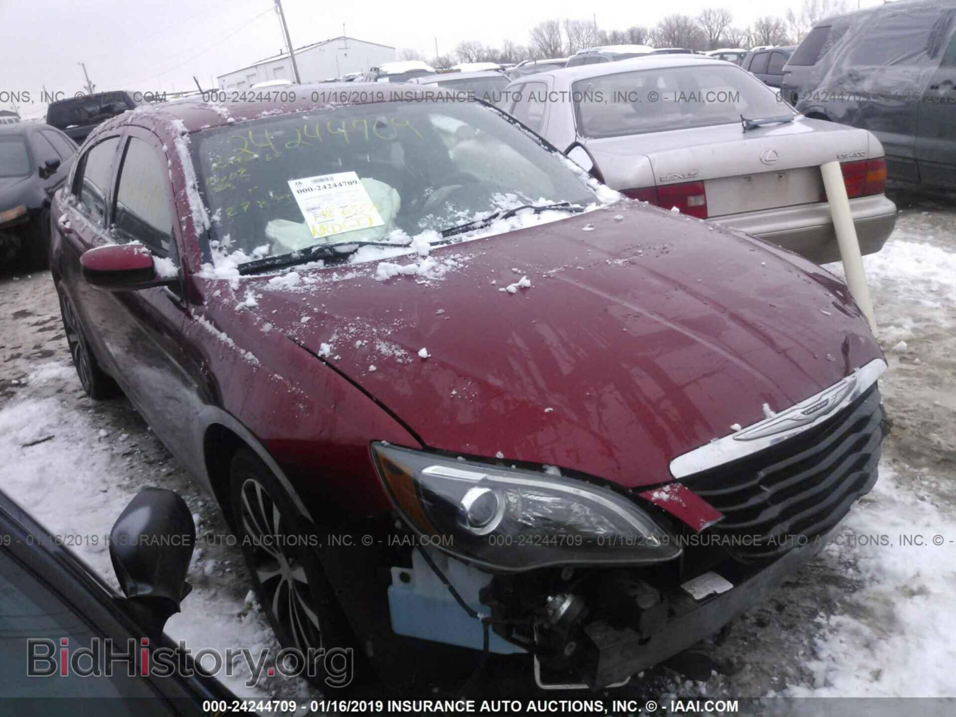 Фотография 1C3CCBHG3CN278937 - CHRYSLER 200 2012