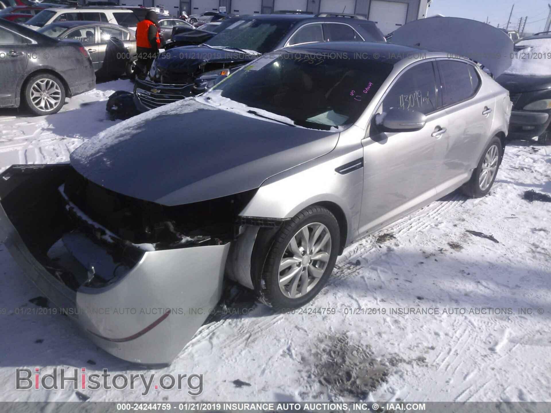 2015 KIA OPTIMA - VIN: 5XXGN4A78FG394681 - Фото 2
