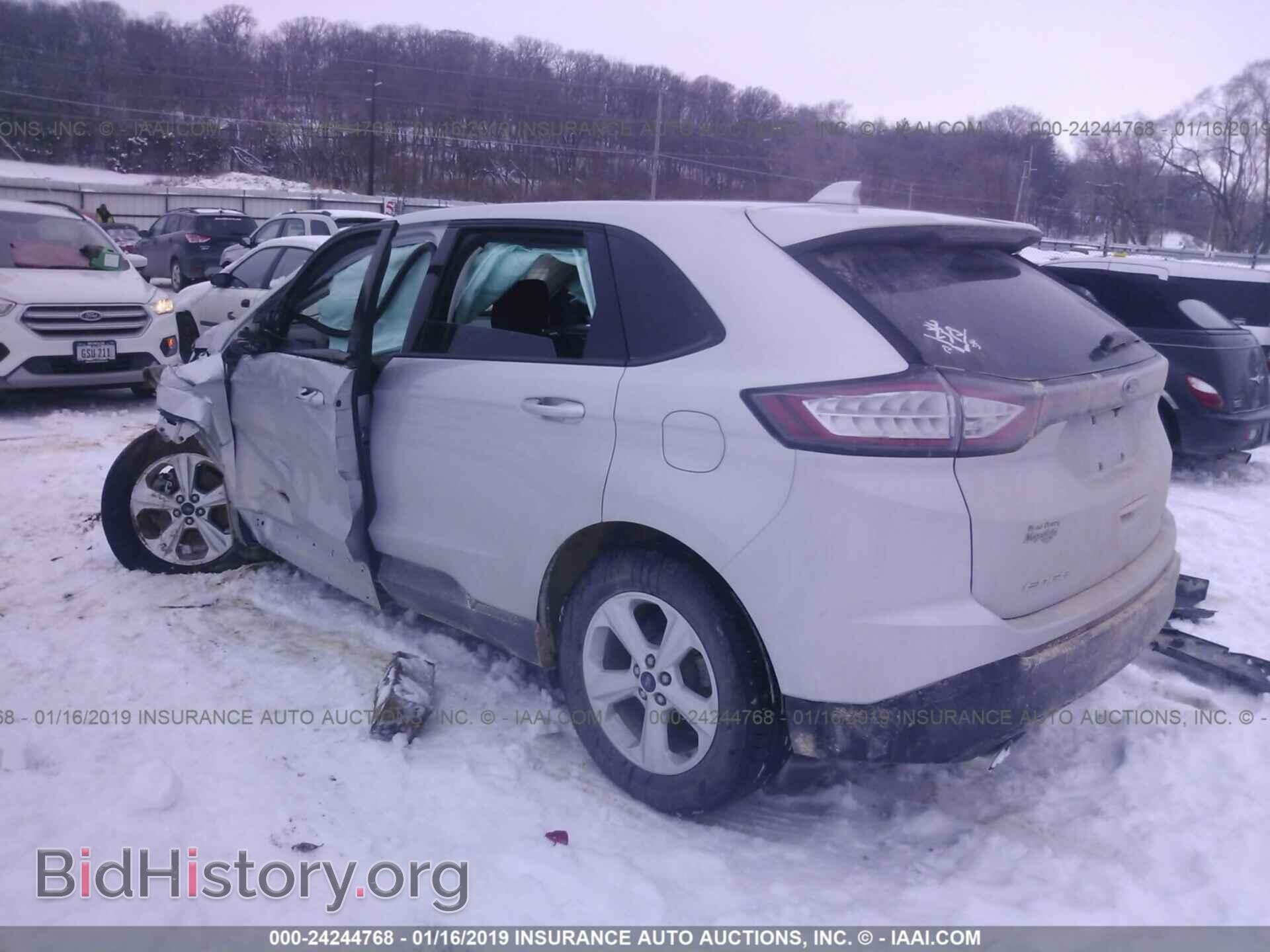 2016 FORD EDGE - VIN: 2FMPK4G98GBC30331 - Фото 3