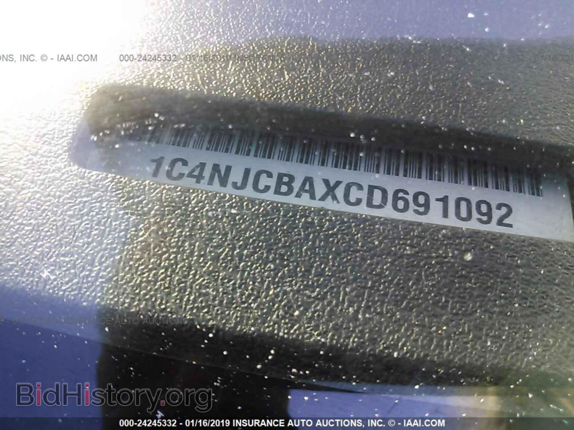 2012 JEEP COMPASS - VIN: 1C4NJCBAXCD691092 - Фото 9