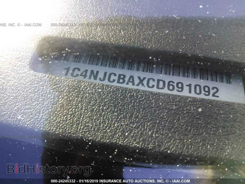 2012 Jeep COMPASS (VIN 1C4NJCBAXCD691092) — фото 9 из 10