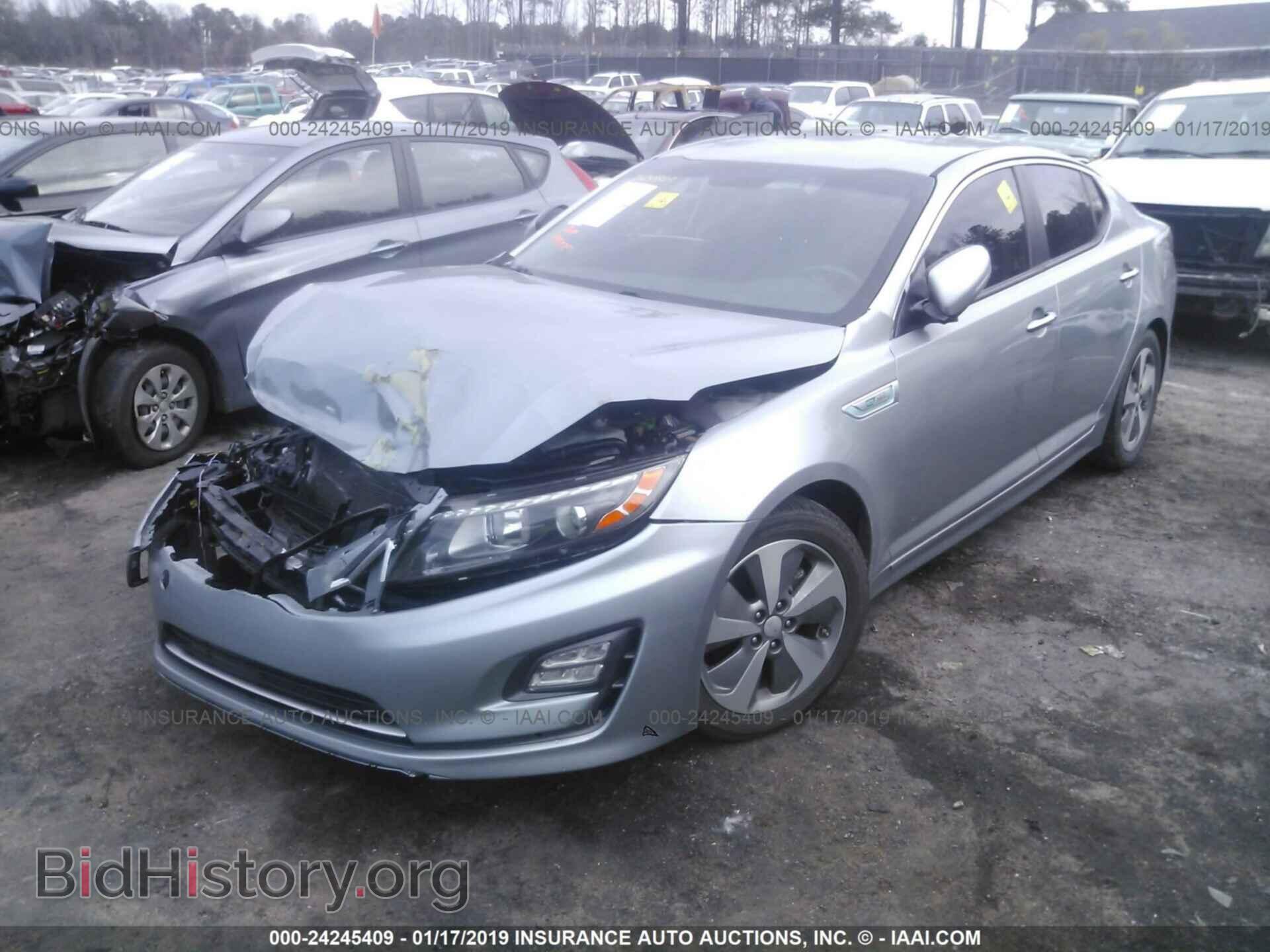 2015 KIA OPTIMA - VIN: KNAGN4AD6F5085363 - Фото 2