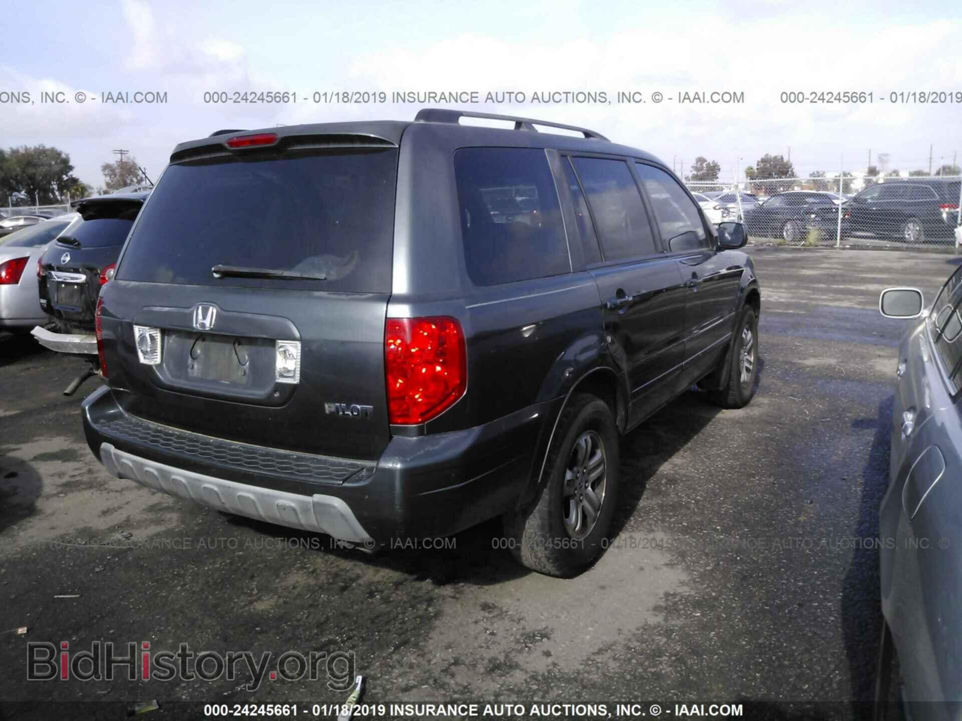 2005 HONDA PILOT - VIN: 5FNYF18535B026138 - Фото 4