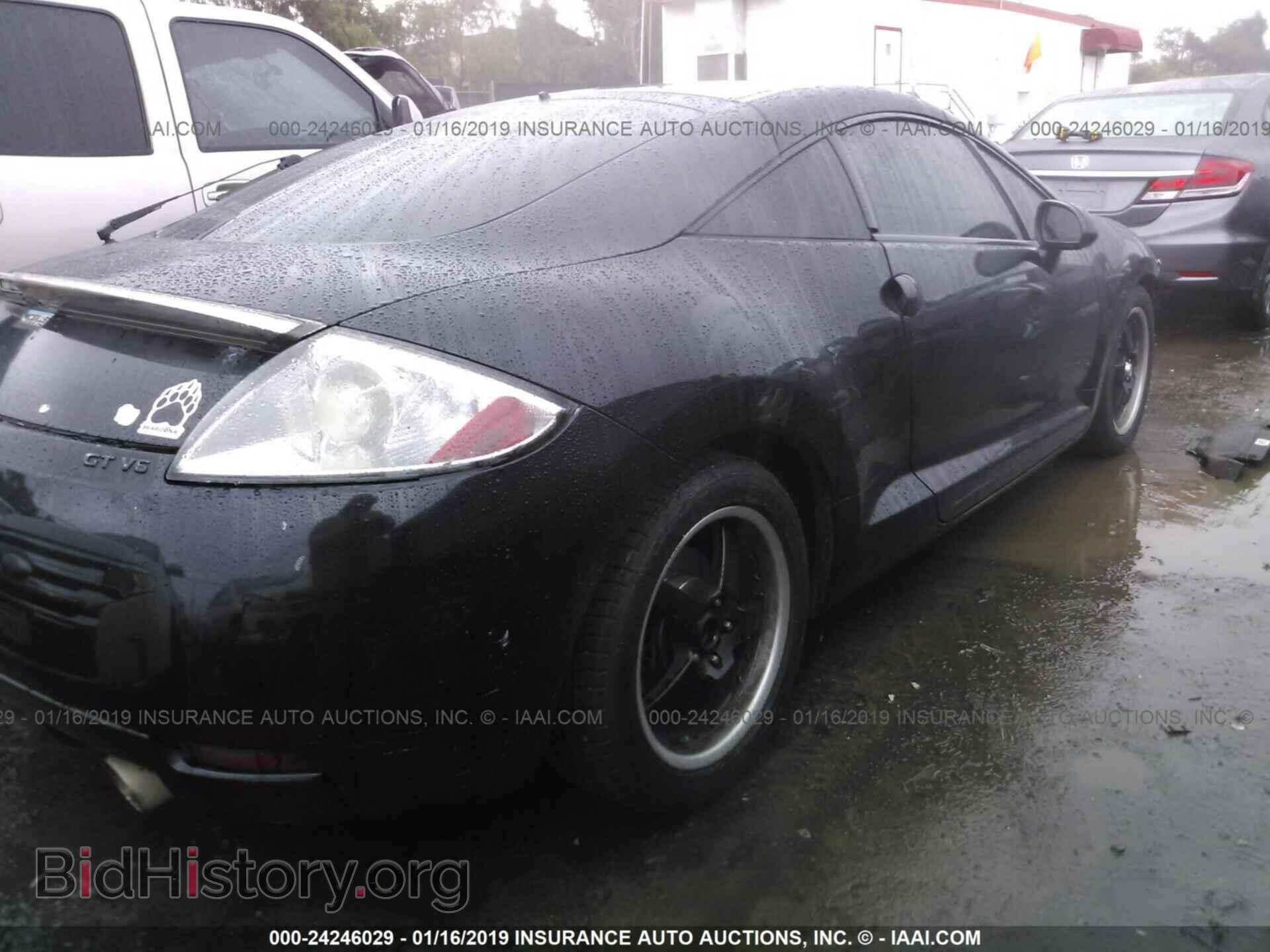 2007 MITSUBISHI ECLIPSE - VIN: 4A3AK34T17E010244 - Фото 4