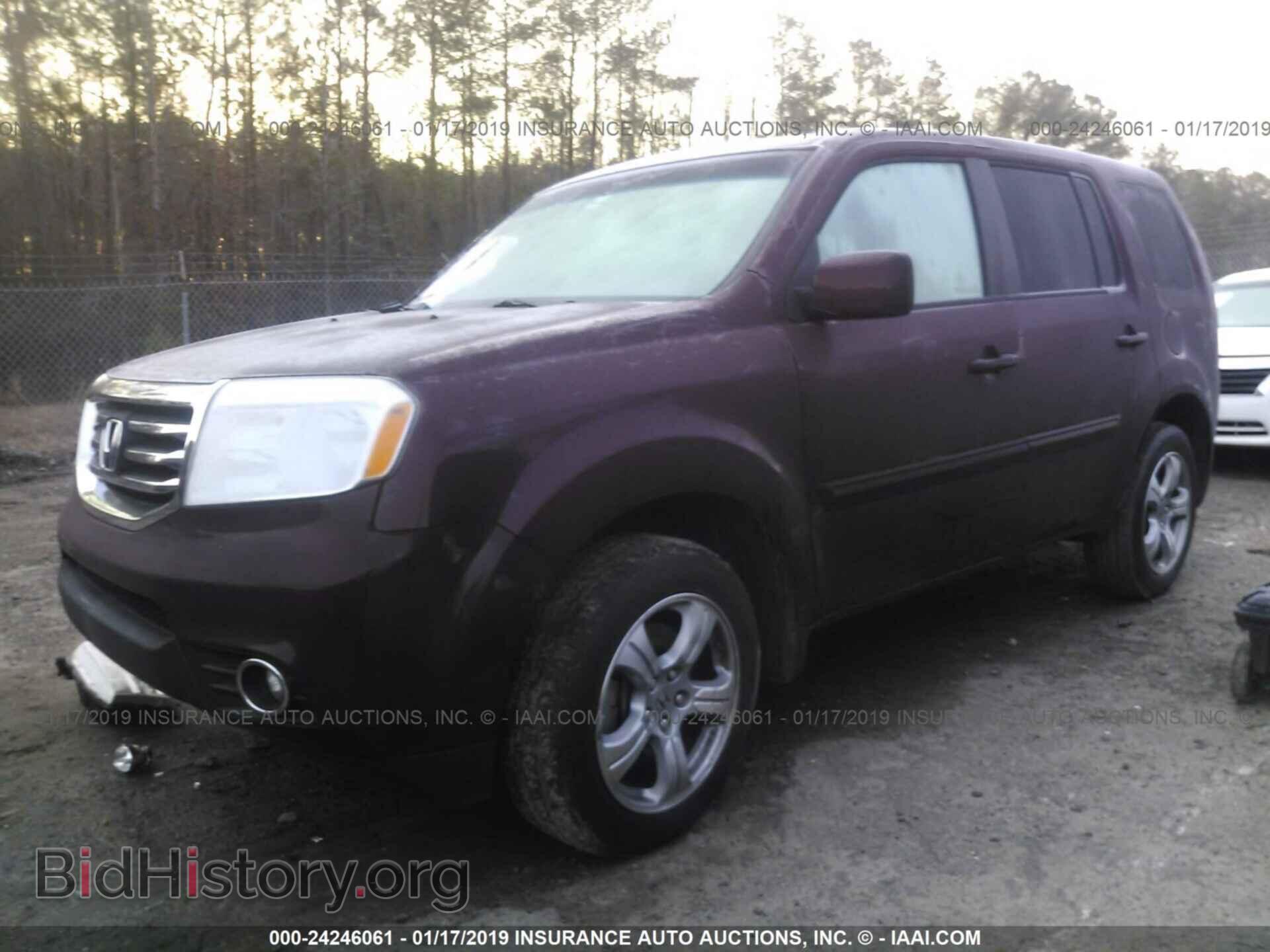 2013 HONDA PILOT - VIN: 5FNYF3H75DB045222 - Фото 2