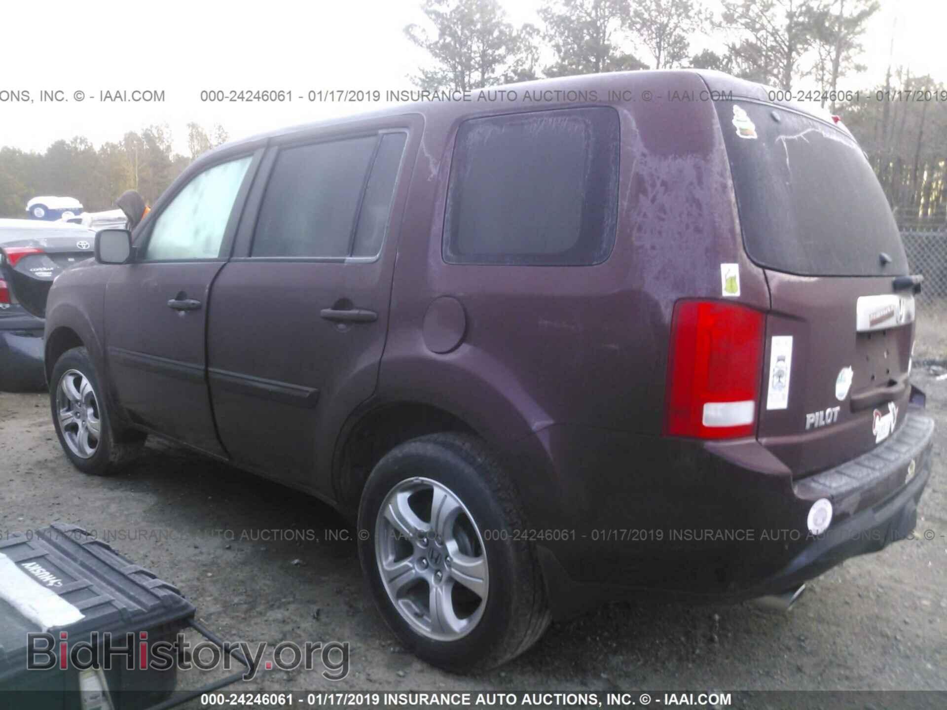 2013 HONDA PILOT - VIN: 5FNYF3H75DB045222 - Фото 3