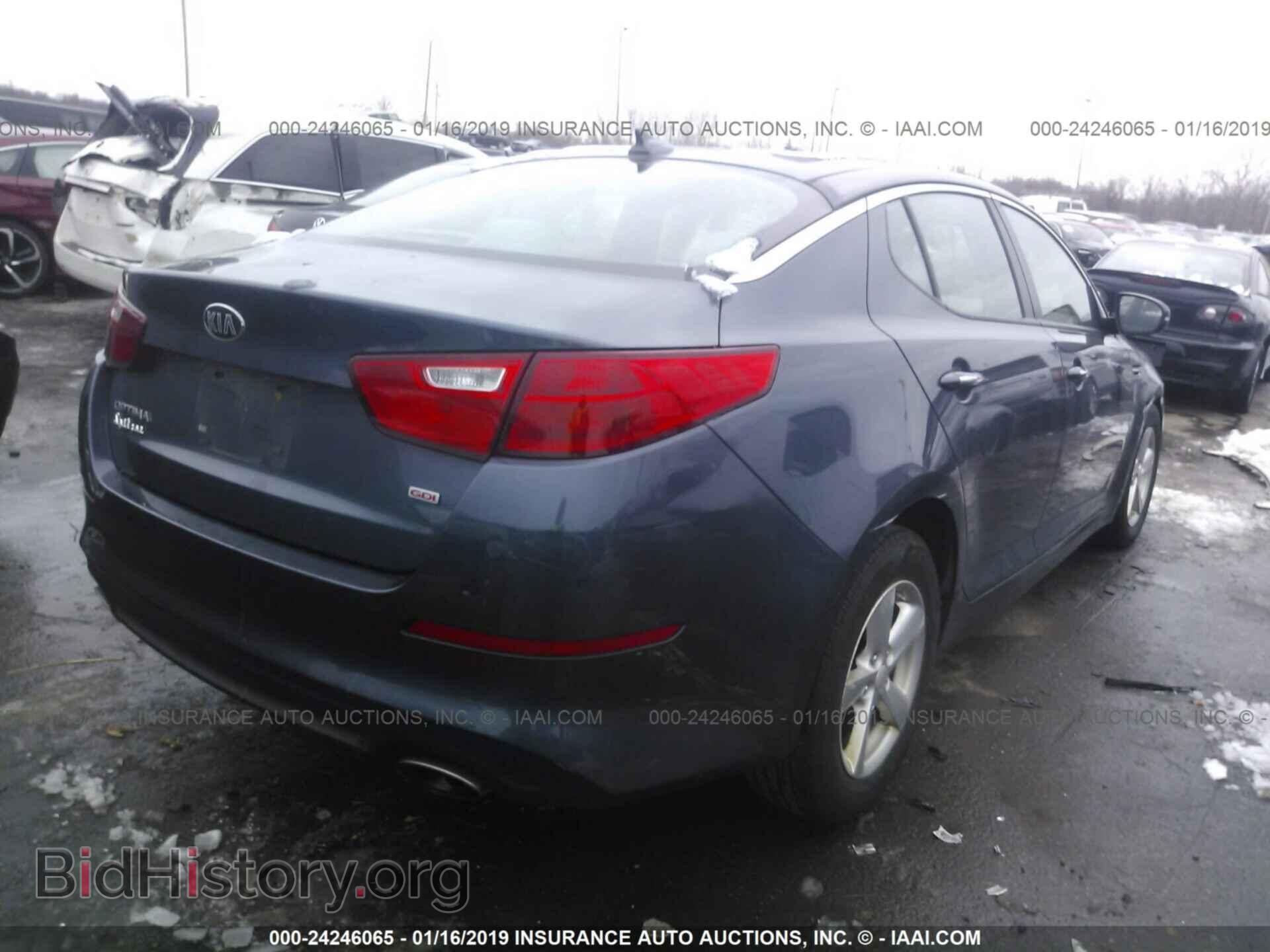 2015 KIA OPTIMA - VIN: KNAGM4A75F5551541 - Фото 4