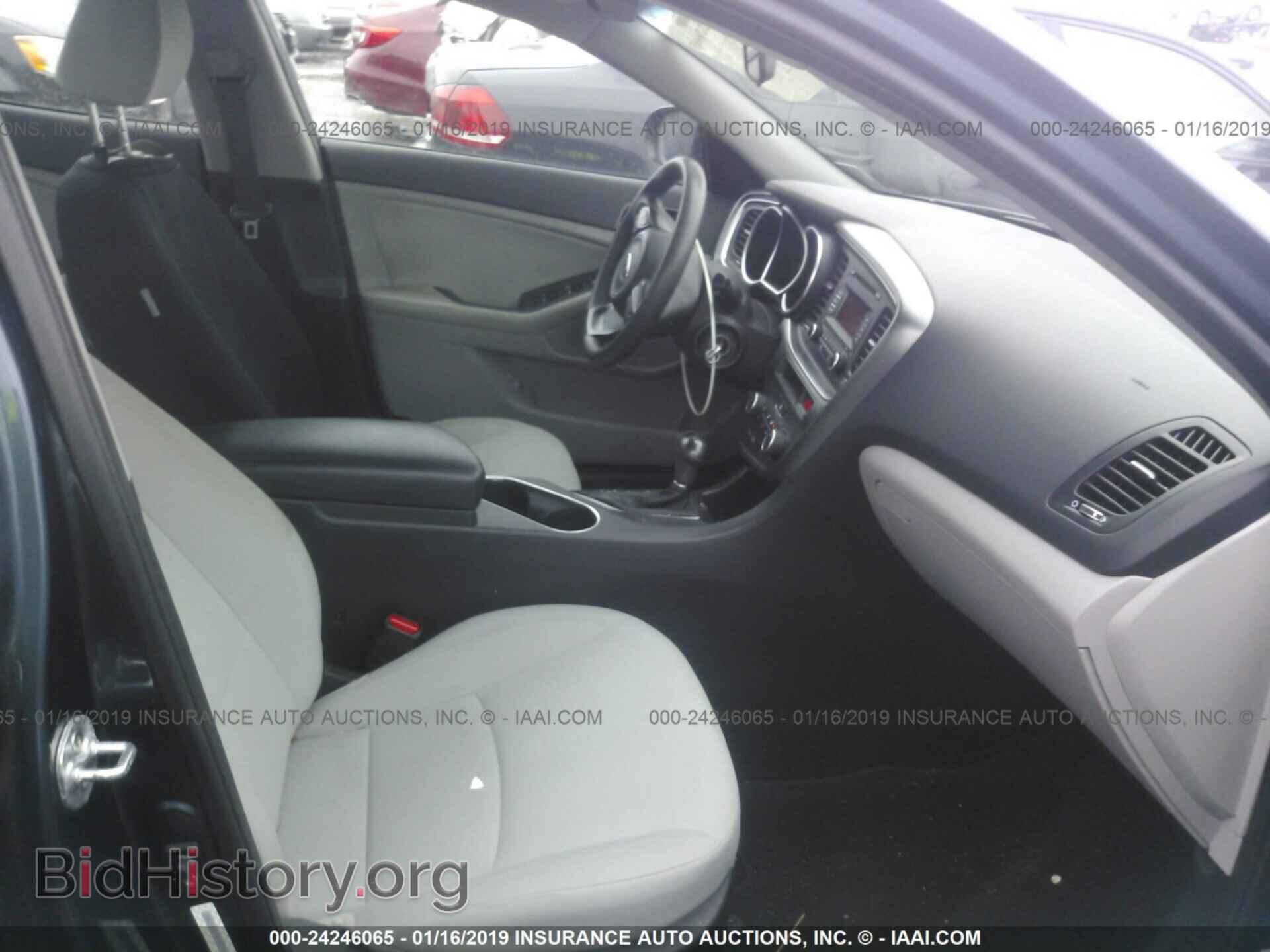 2015 KIA OPTIMA - VIN: KNAGM4A75F5551541 - Фото 5