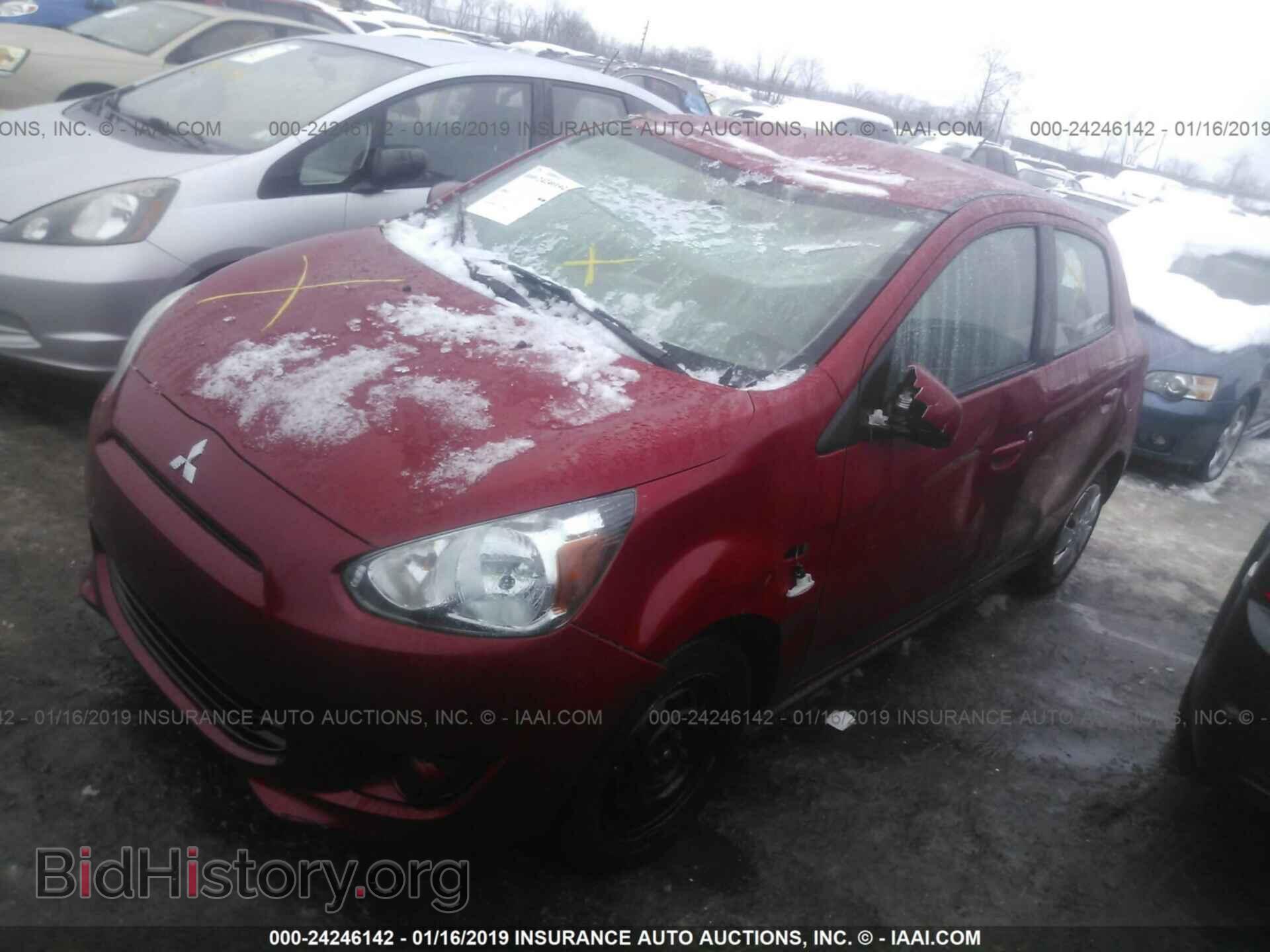 2015 MITSUBISHI MIRAGE - VIN: ML32A3HJ3FH053423 - Фото 2