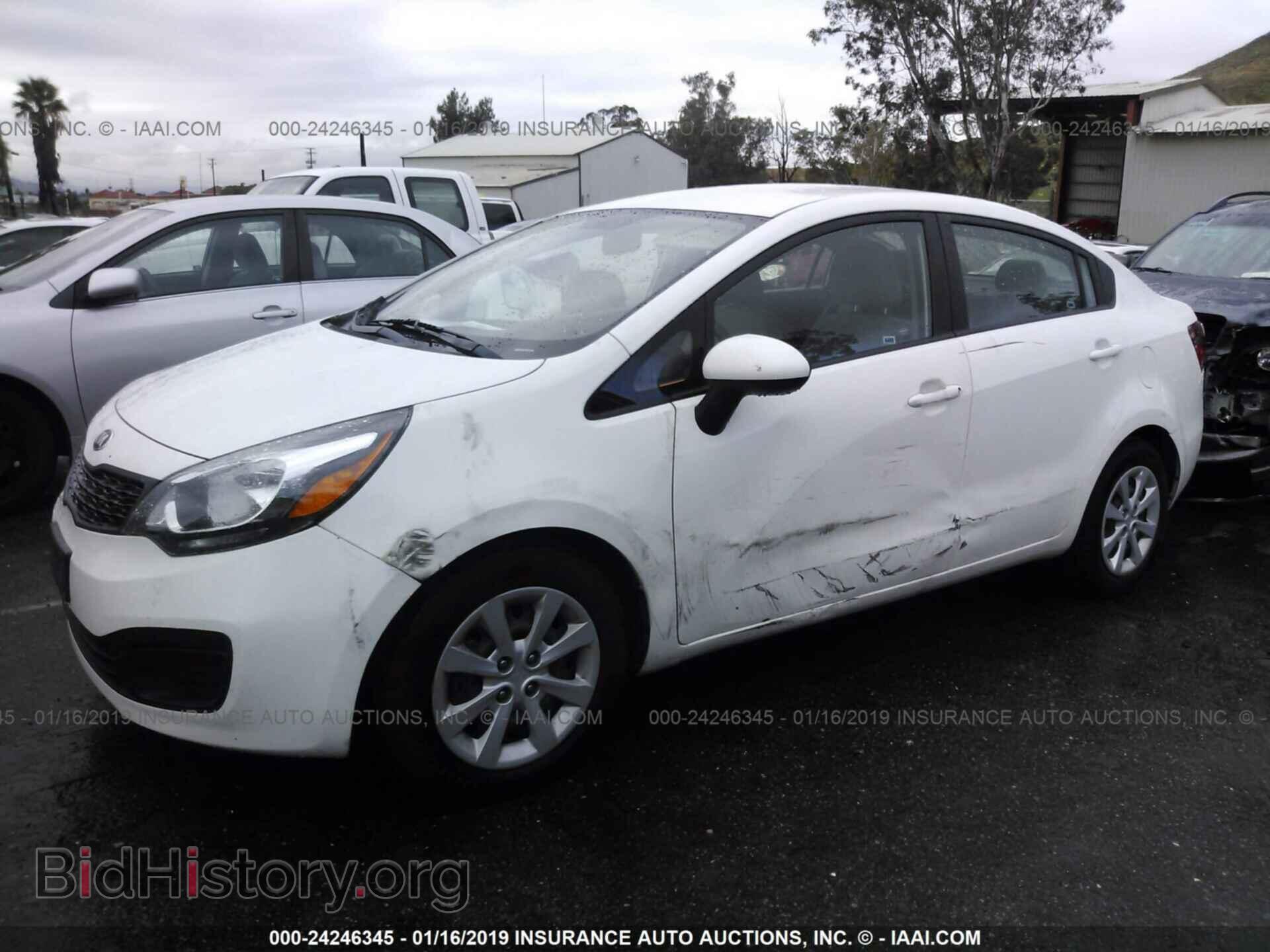 2013 KIA RIO - VIN: KNADM4A37D6231502 - Photo 2