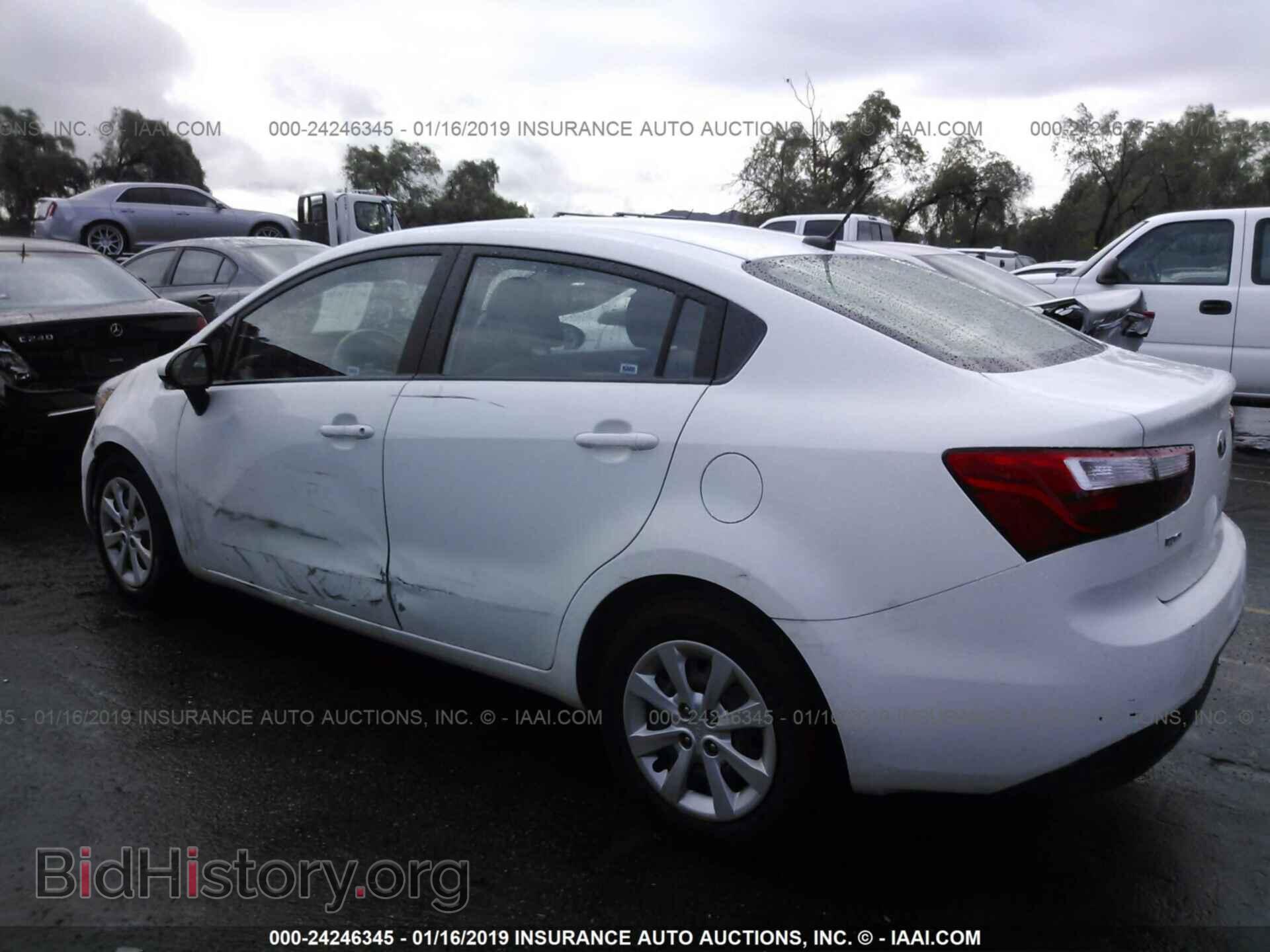 2013 KIA RIO - VIN: KNADM4A37D6231502 - Photo 3