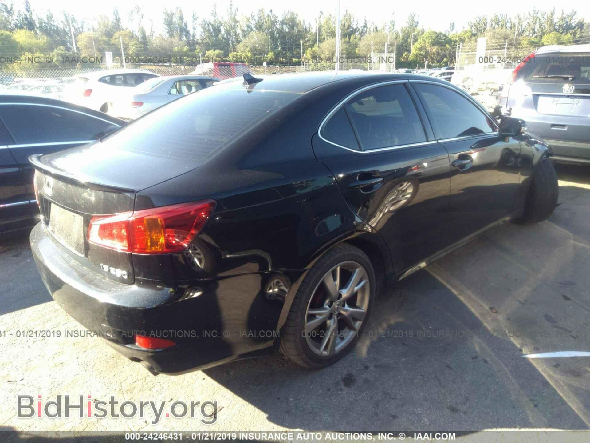 2009 LEXUS IS - VIN: JTHBK262995092490 - Фото 4