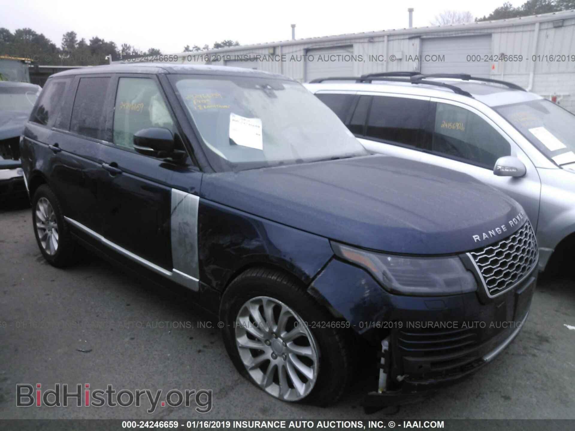Фотография SALGS2SV0JA392415 - LAND ROVER RANGE ROVER 2018