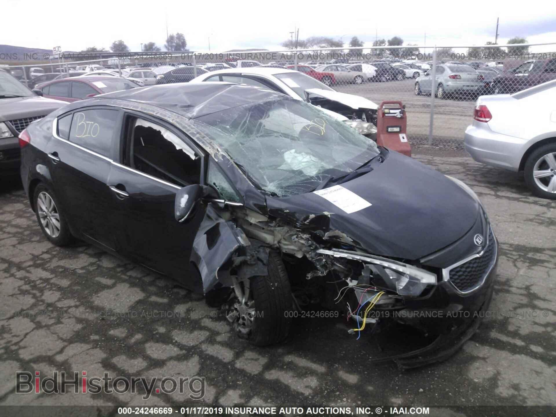 Фотография KNAFX4A87E5049866 - KIA FORTE 2014