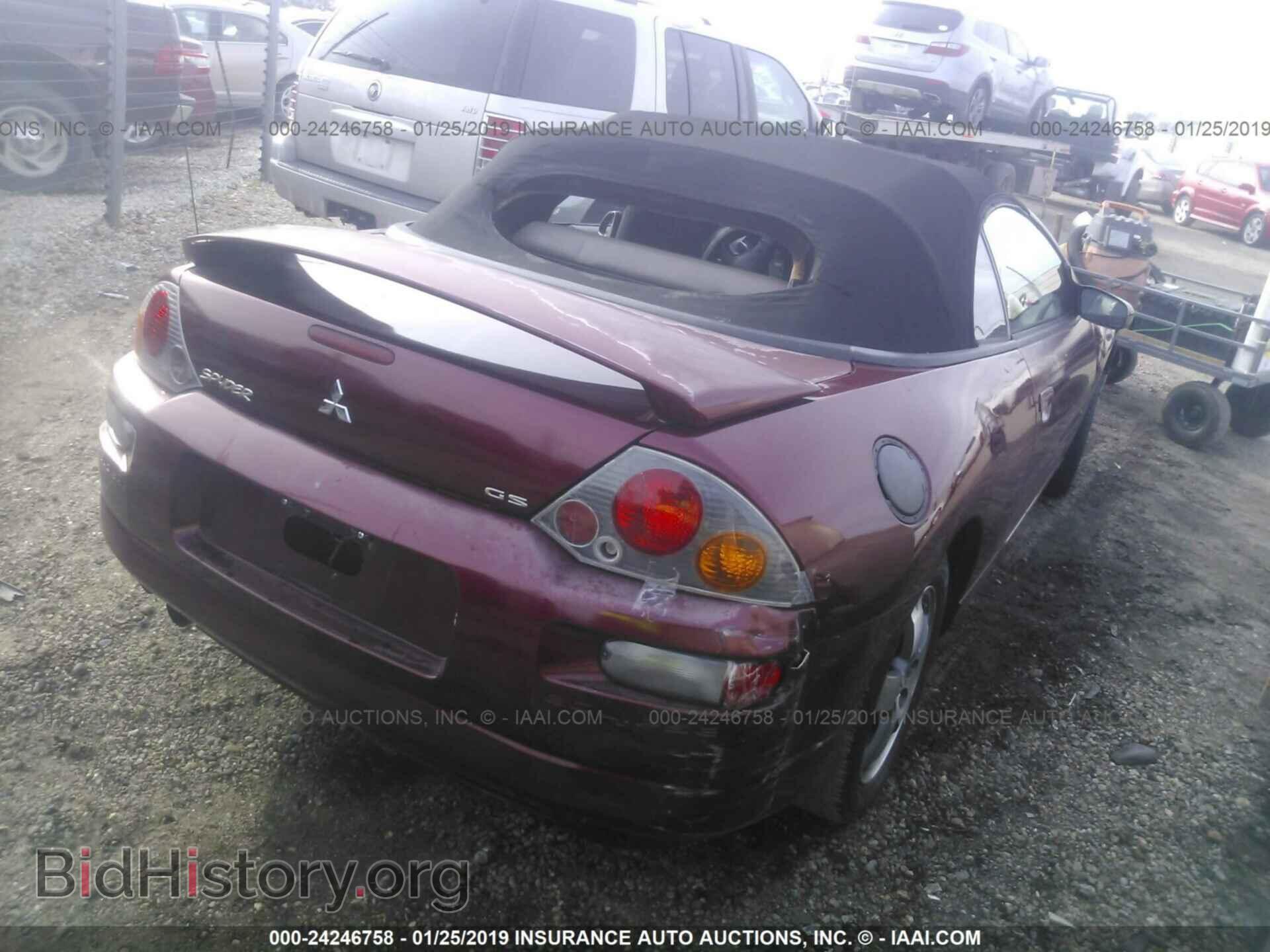 2004 MITSUBISHI ECLIPSE - VIN: 4A3AE45G04E055900 - Фото 4